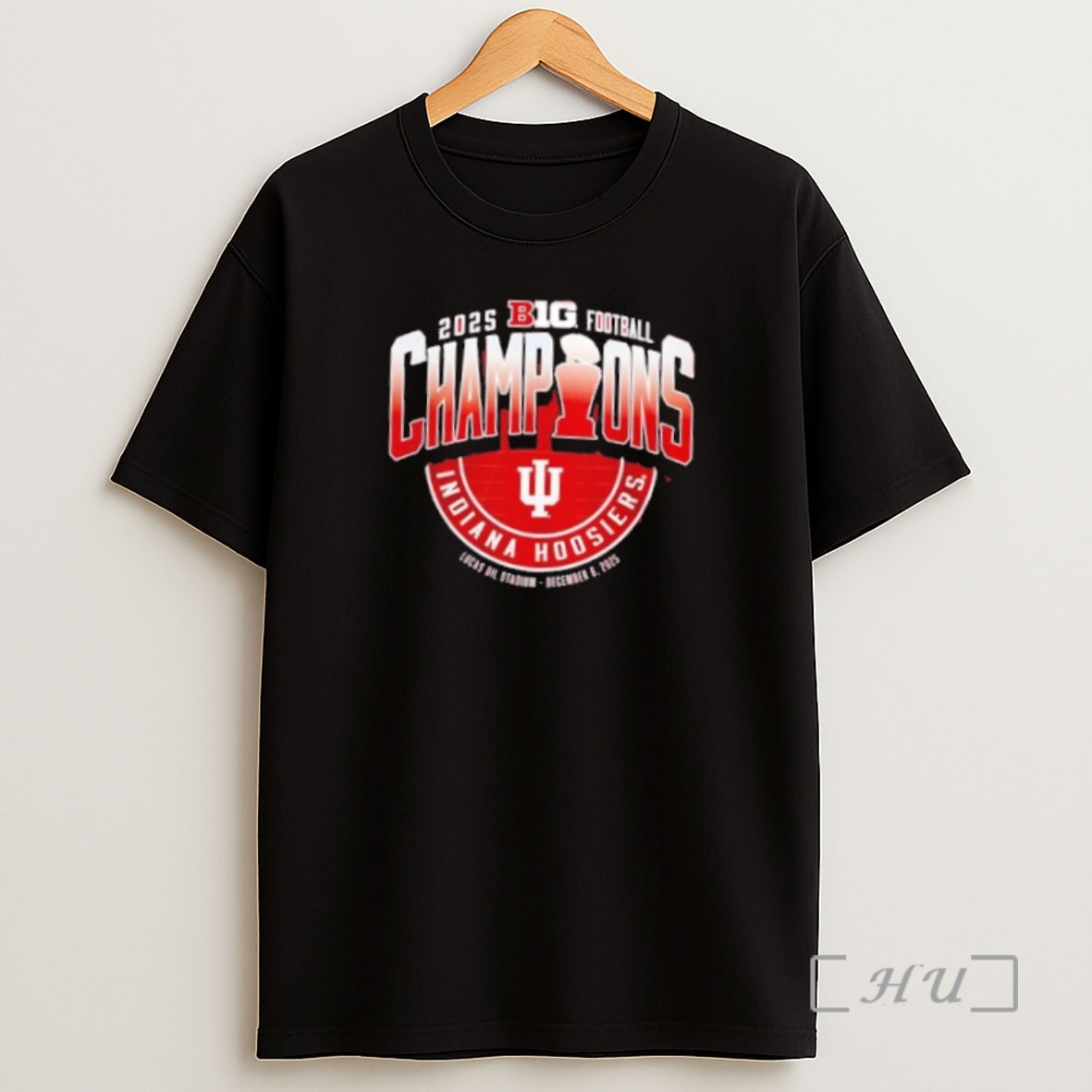 Officials Indiana Hoosiers Coach Curt Cignetti And Players Football Big Ten Champions 2025 2 Sided Shirt Sweatshirt Tee