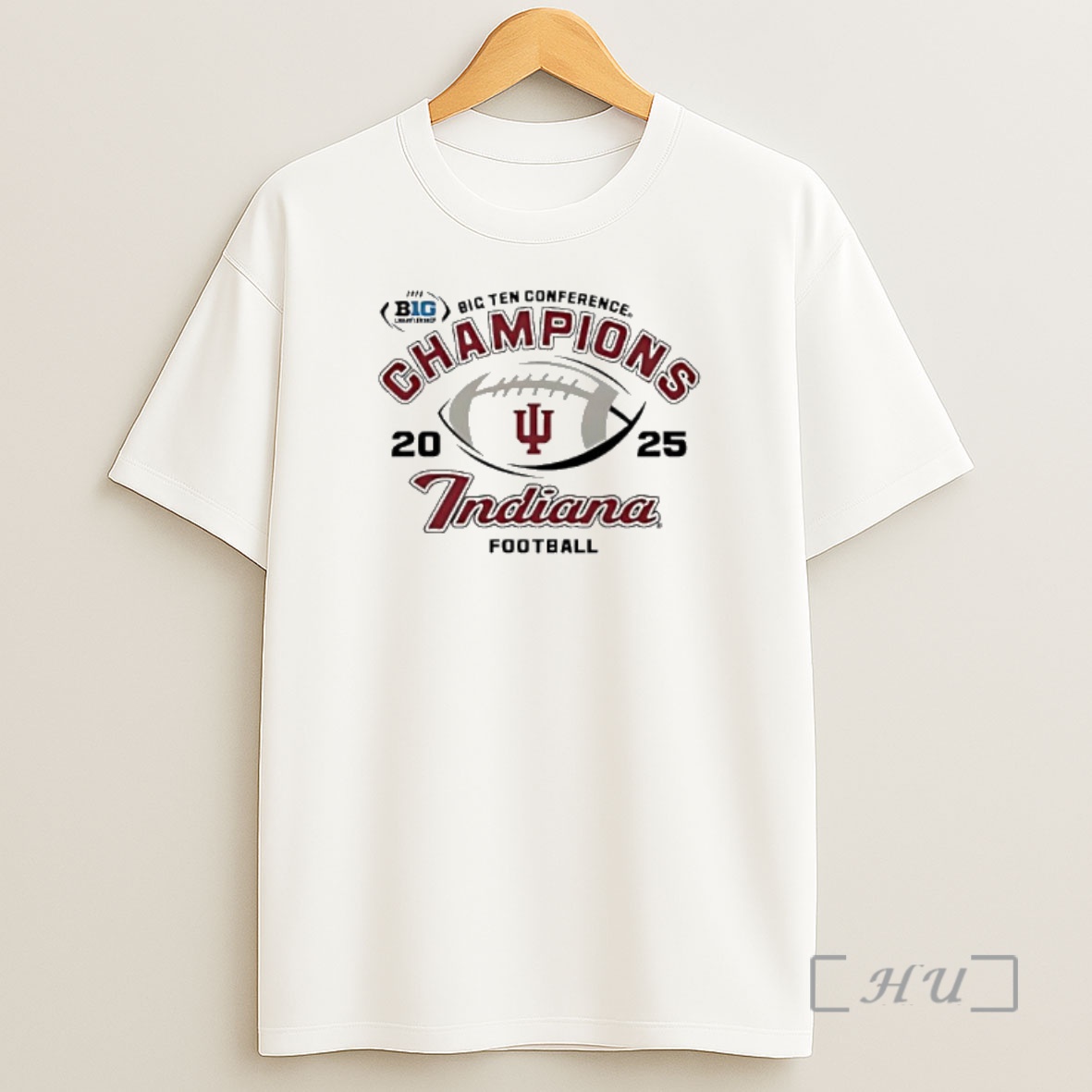 Officials Indiana Hoosiers Football 2025 Big Ten Champions Shirt Sweatshirt Tee