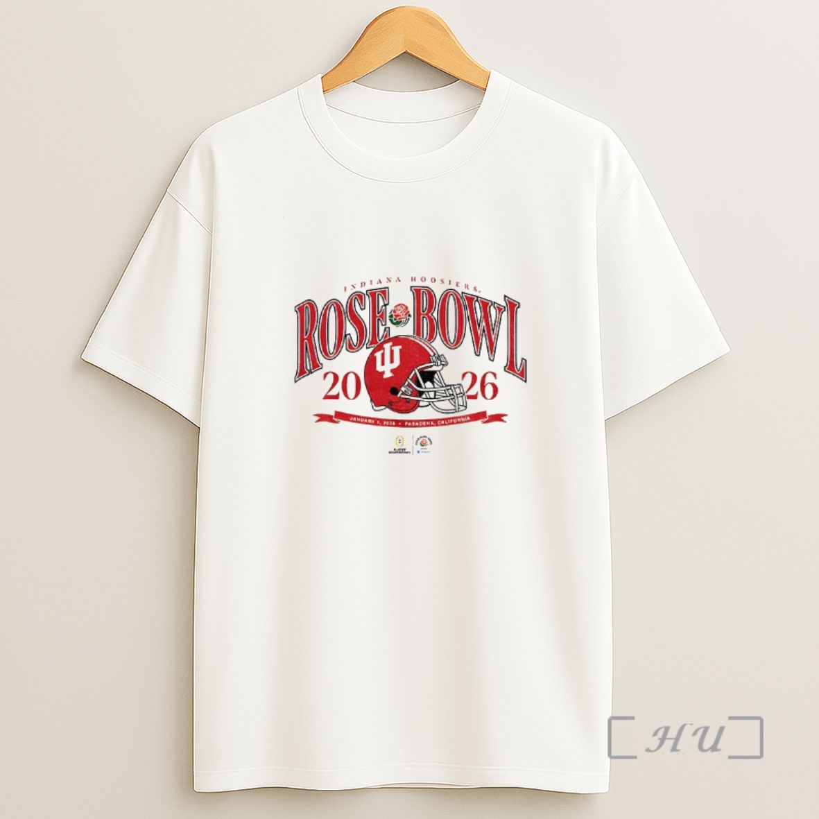 Officials Indiana Hoosiers Football 2026 Rose Bowl Ash January 2026 Pasadena California Premium Shirt Sweatshirt Tee
