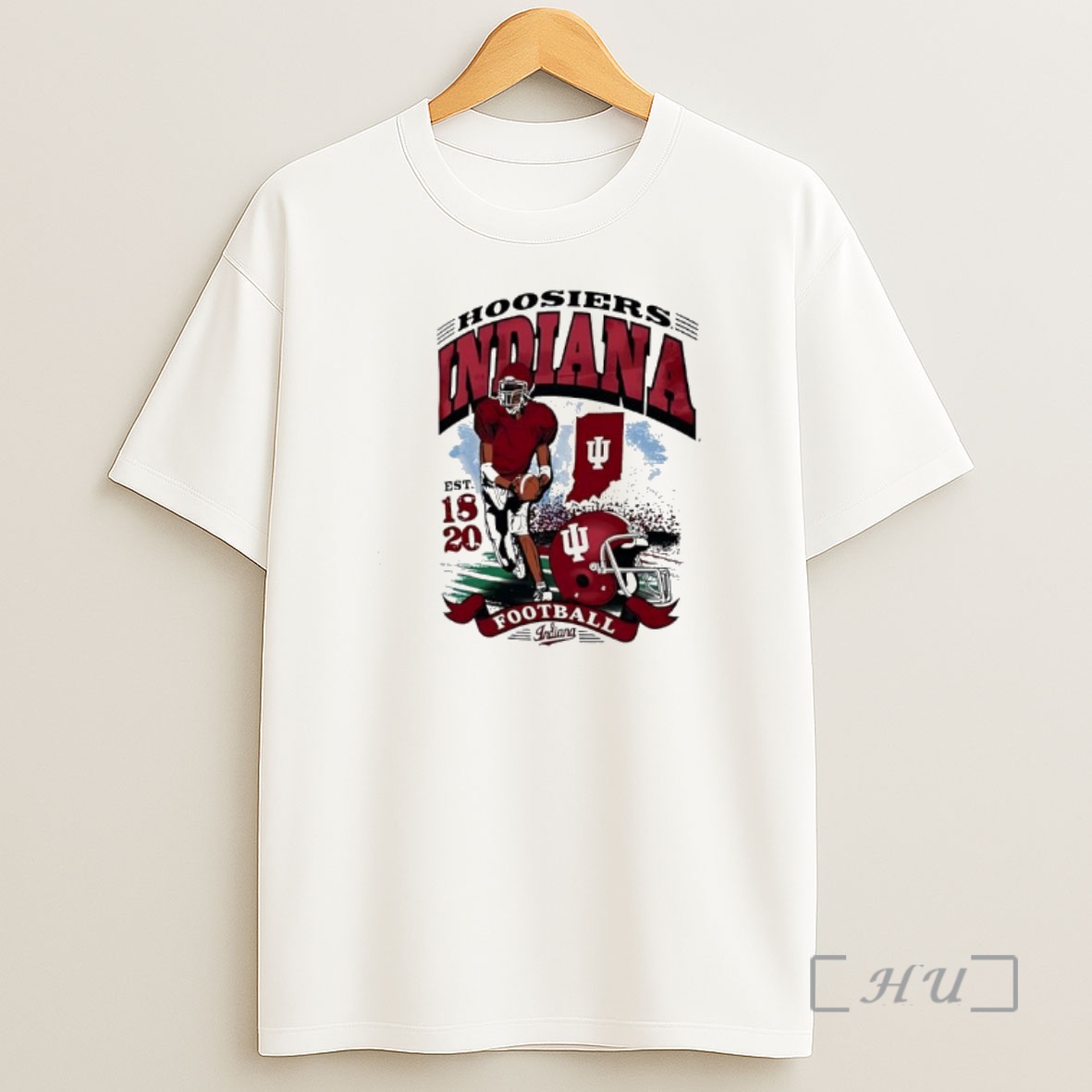 Officials Indiana Hoosiers Football Est 1820 Player Shirt Sweatshirt Tee