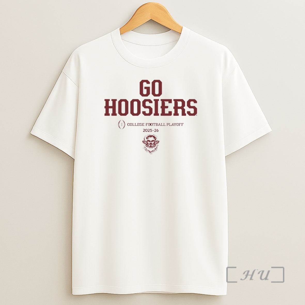 Officials Indiana Hoosiers Go Hoosiers 2025 2026 College Football Playoff Slogan Circle Shirt Sweatshirt Tee