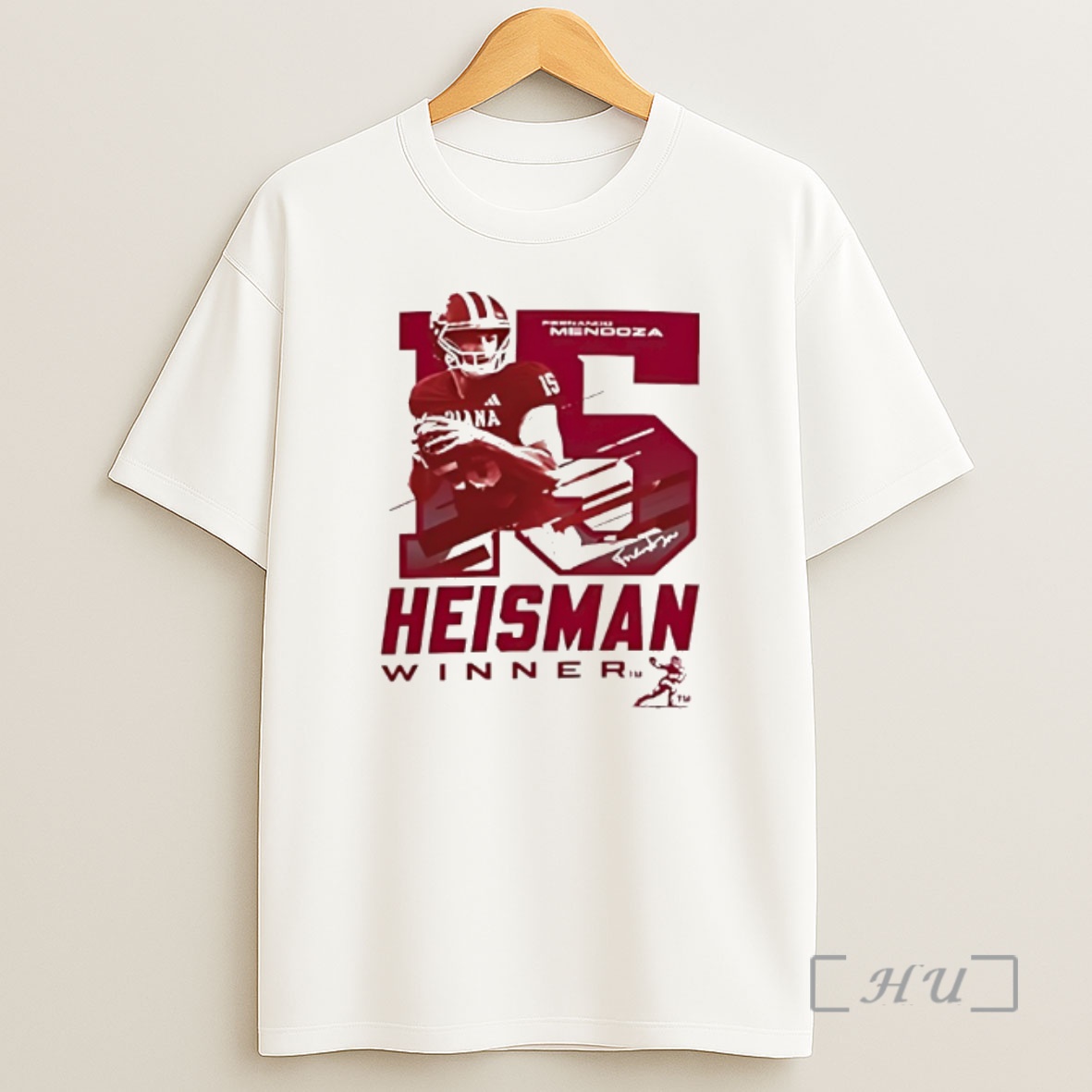 Officials Indiana Hoosiers Heisman Fernando Mendoza Winner 2025 Shirt Sweatshirt Tee