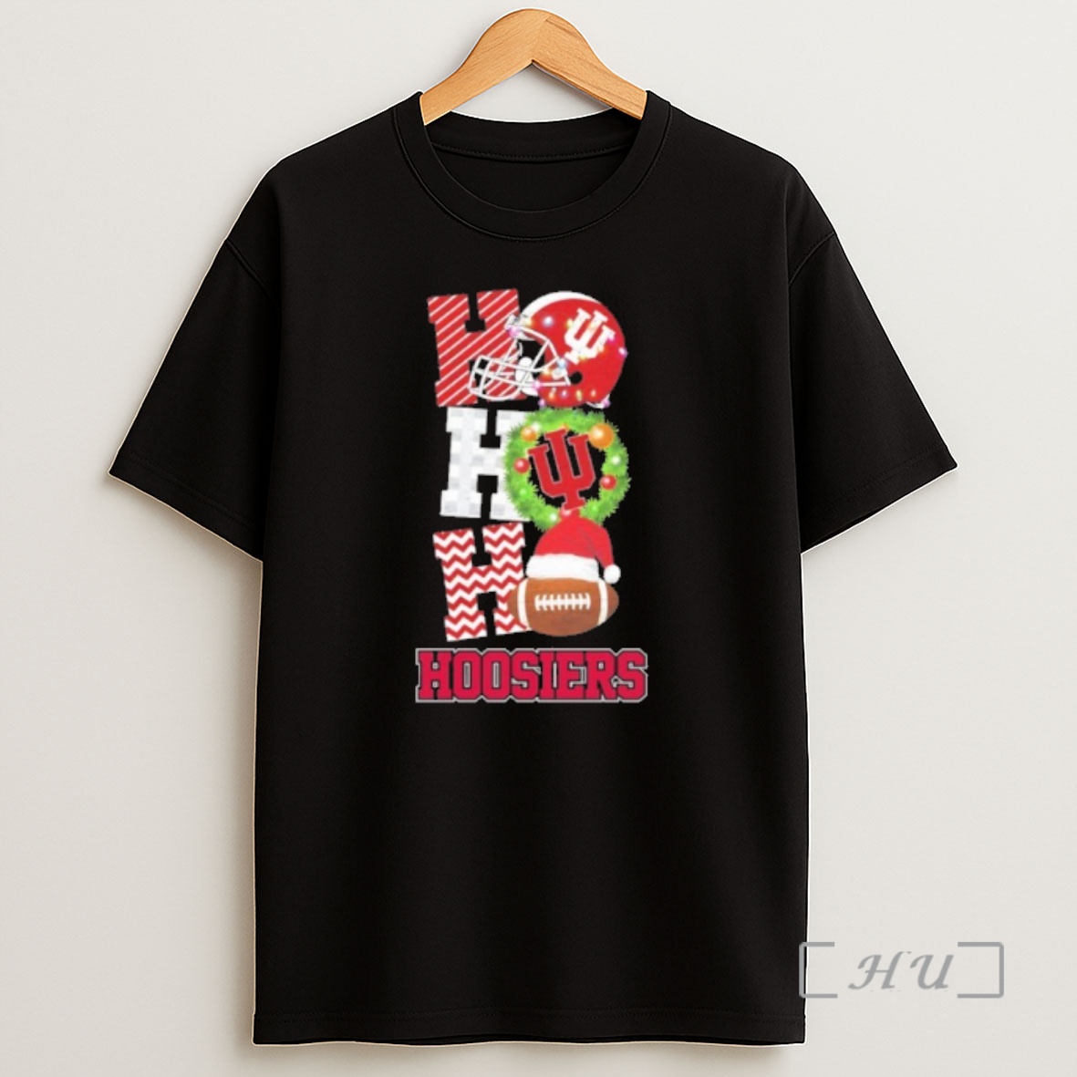 Officials Indiana Hoosiers Ho Ho Ho Hoosiers Christmas Shirt Sweatshirt Tee