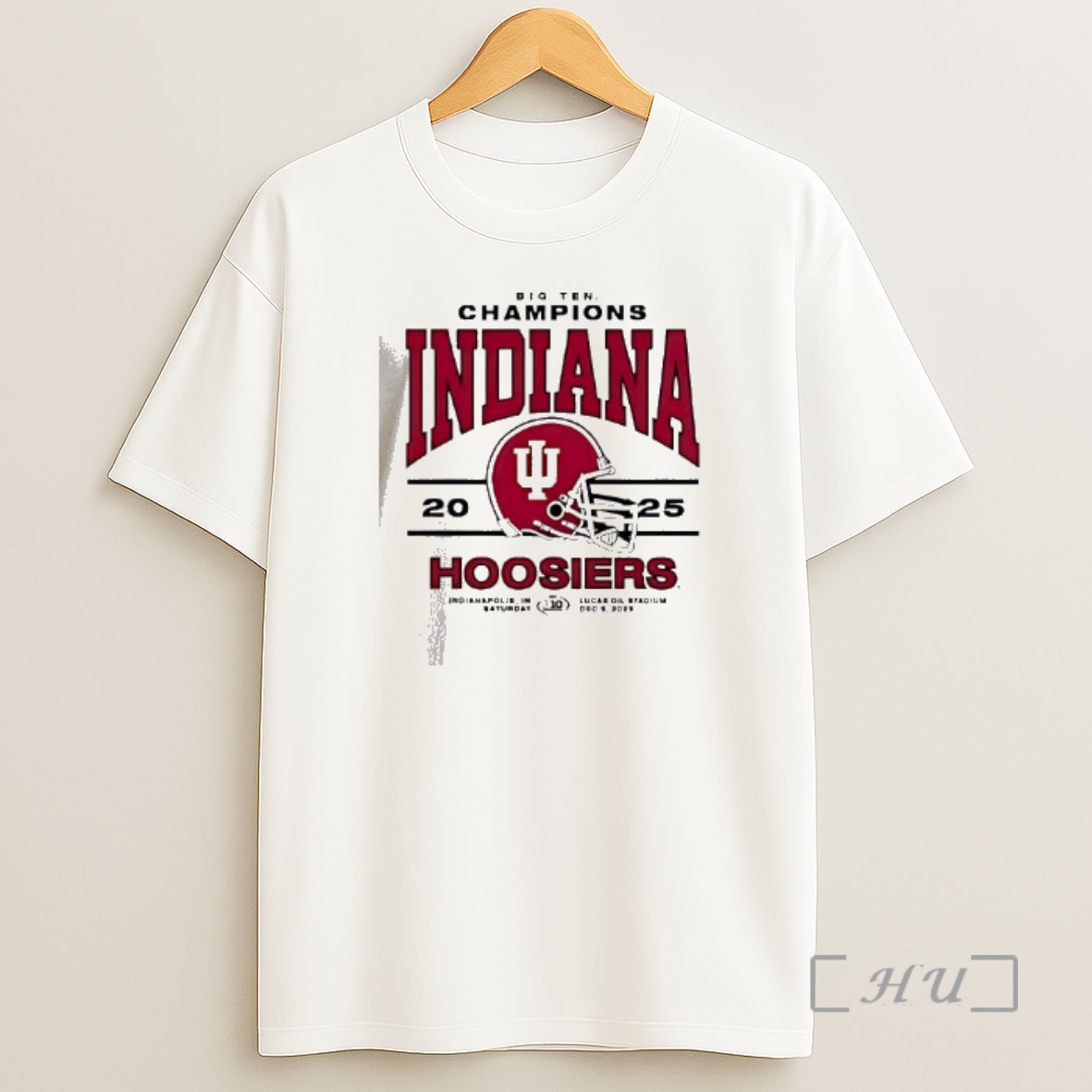 Officials Indiana Hoosiers Homefield 2025 Big Ten 10 Champions Premium Shirt Sweatshirt Tee
