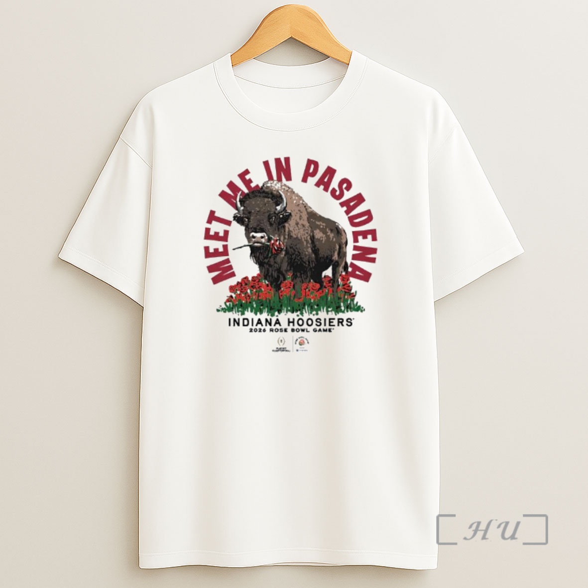 Officials Indiana Hoosiers Meet Me In Pasadena 2026 Rose Bowl Game Shirt Sweatshirt Tee