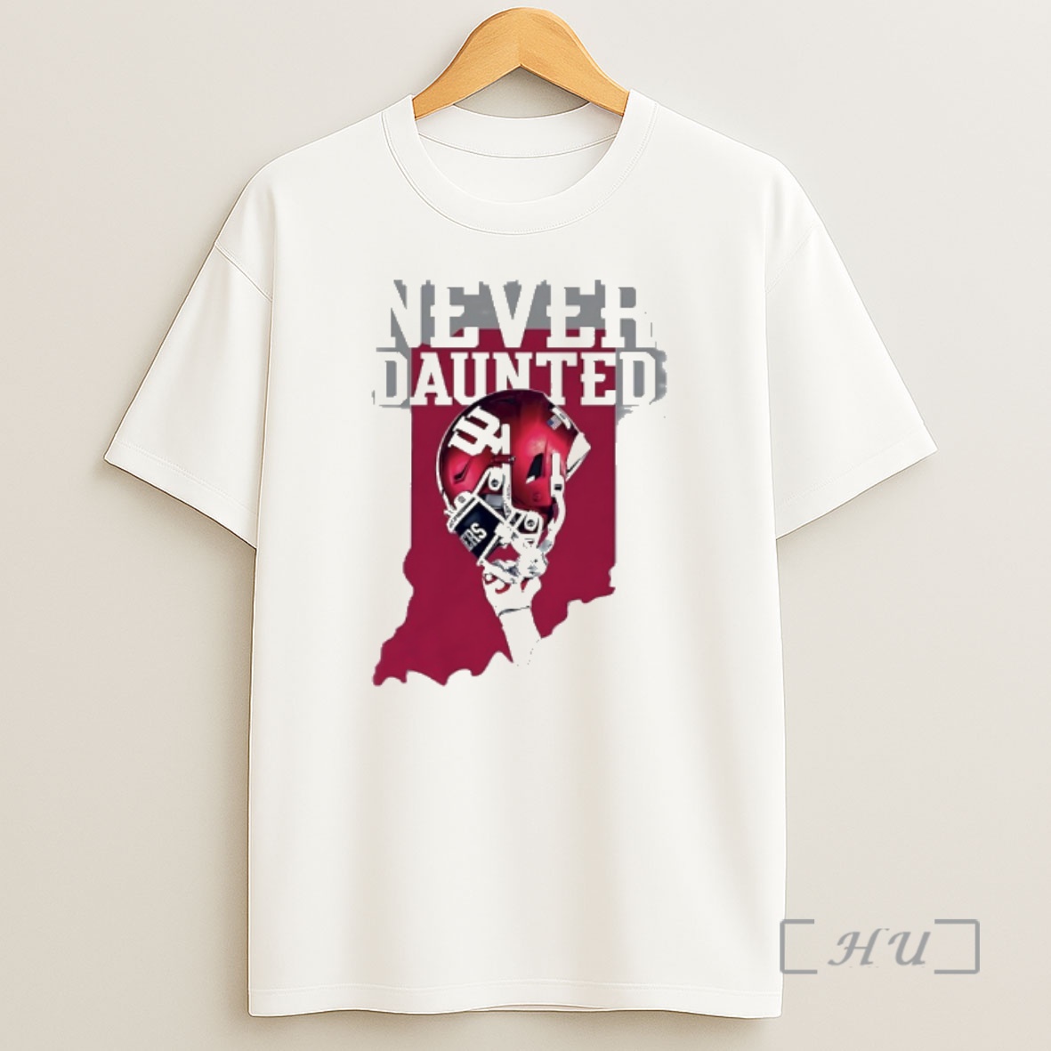 Officials Indiana Hoosiers Never Daunted Premium Shirt Sweatshirt Tee