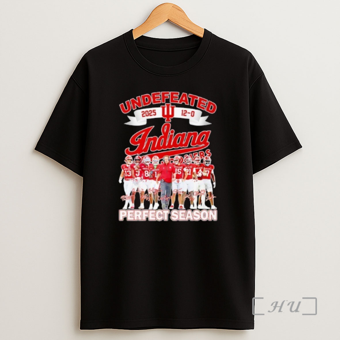 Officials Indiana Hoosiers Undefeated 2025 12 0 Players And Signature Perpect Season Shirt Sweatshirt Tee