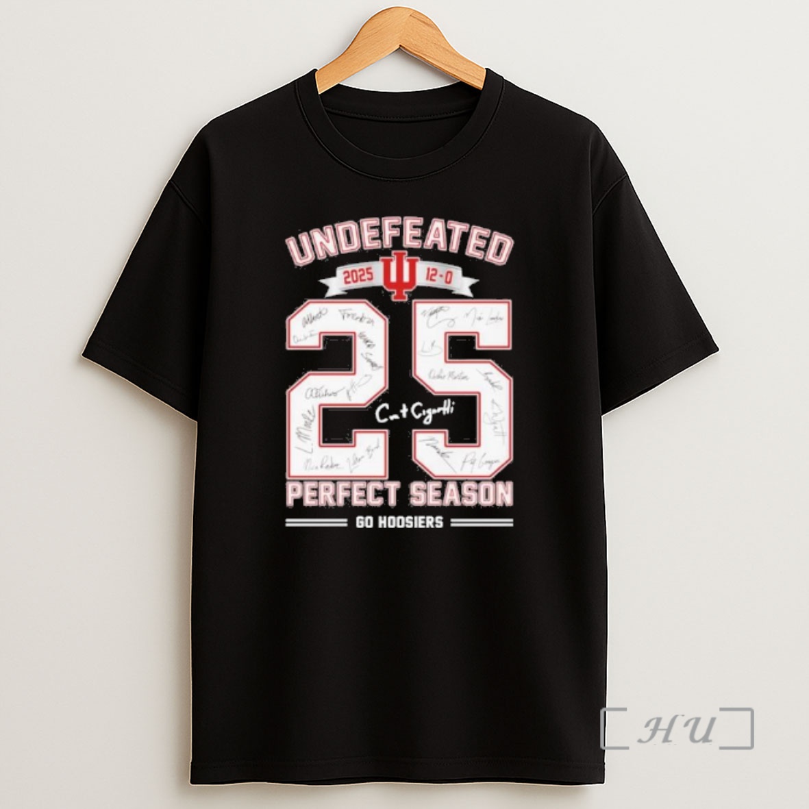 Officials Indiana Hoosiers Undefeated 2025 Perfect Season 12 0 Go Hoosiers Premium Shirt Sweatshirt Tee