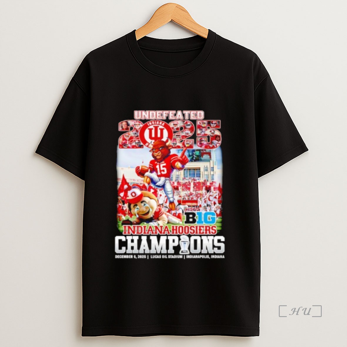Officials Indiana Hoosiers Undefeated Champions 2025 Beat Ohio State Premium Shirt Sweatshirt Tee