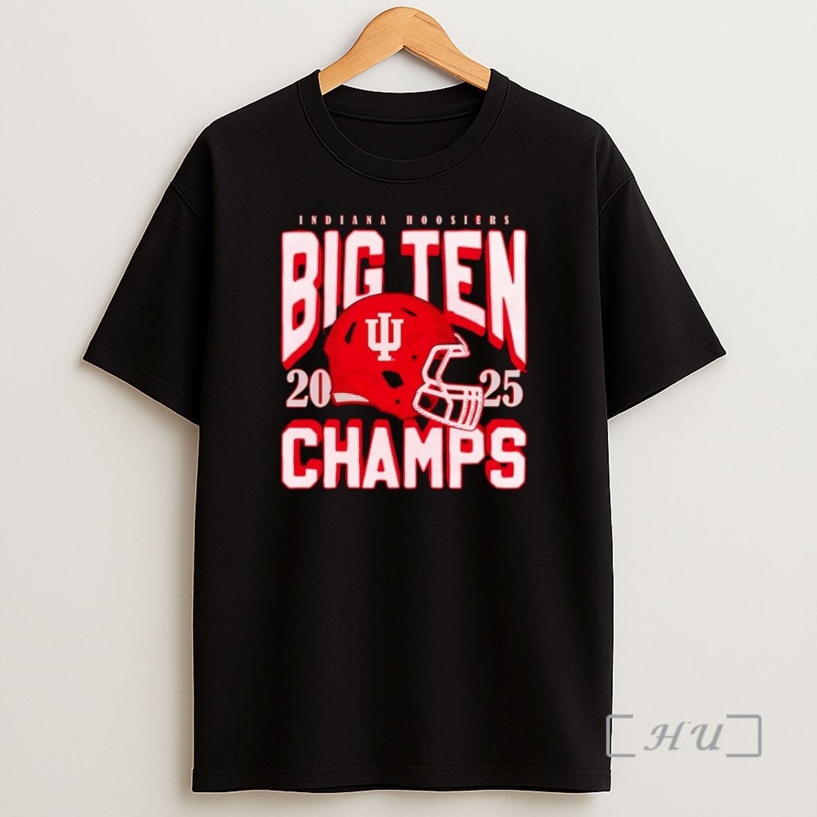 Officials Indiana Hoosiers Football Big Ten Championship 2025 Helmet Shirt Sweatshirt Tee