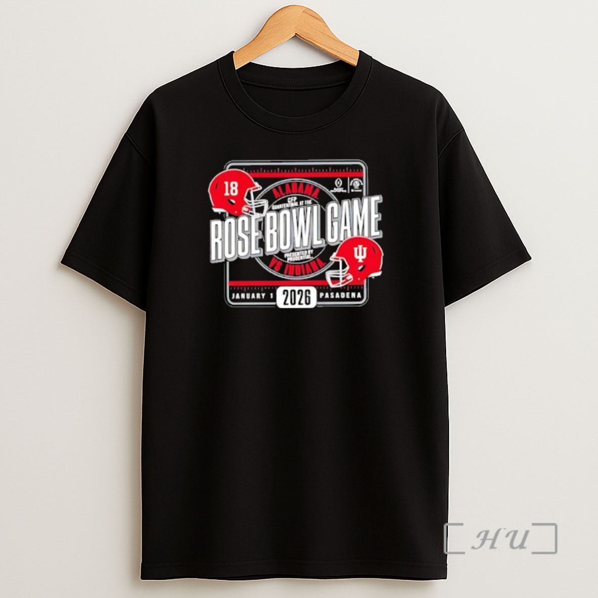 Officials Indiana Hoosiers Vs Alabama Crimson Tide Football 2026 Rose Bowl Game Helmets Shirt Sweatshirt Tee