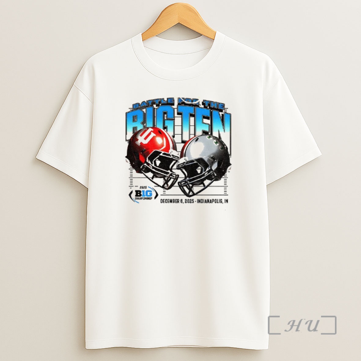 Officials Indiana Hoosiers Vs Ohio State Buckeyes Battle For The Big Ten Football December 6 2025 Indianapolis Premium Shirt Sweatshirt Tee
