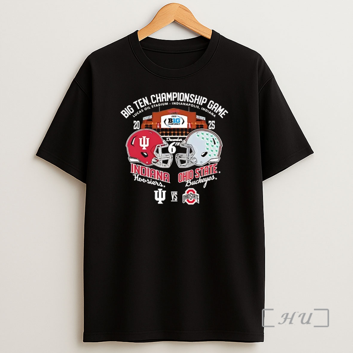 Officials Indiana Hoosiers Vs Ohio State Buckeyes Big Ten Championship Game 2025 Premium Shirt Sweatshirt Tee