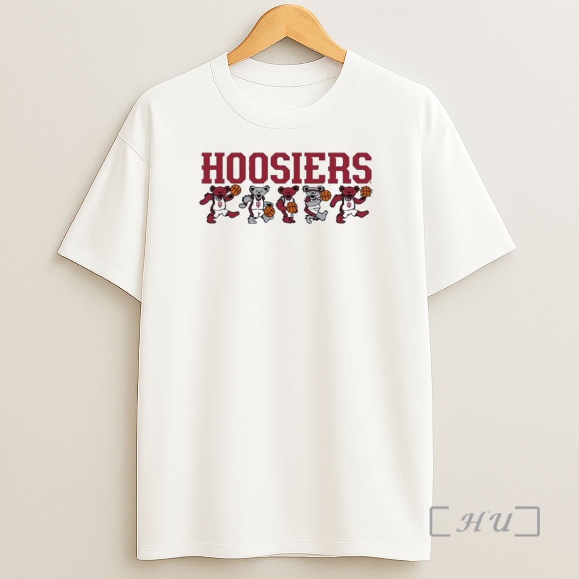 Officials Indiana Hoosiers X Grateful Dead Basketball Bears Premium Shirt Sweatshirt Tee