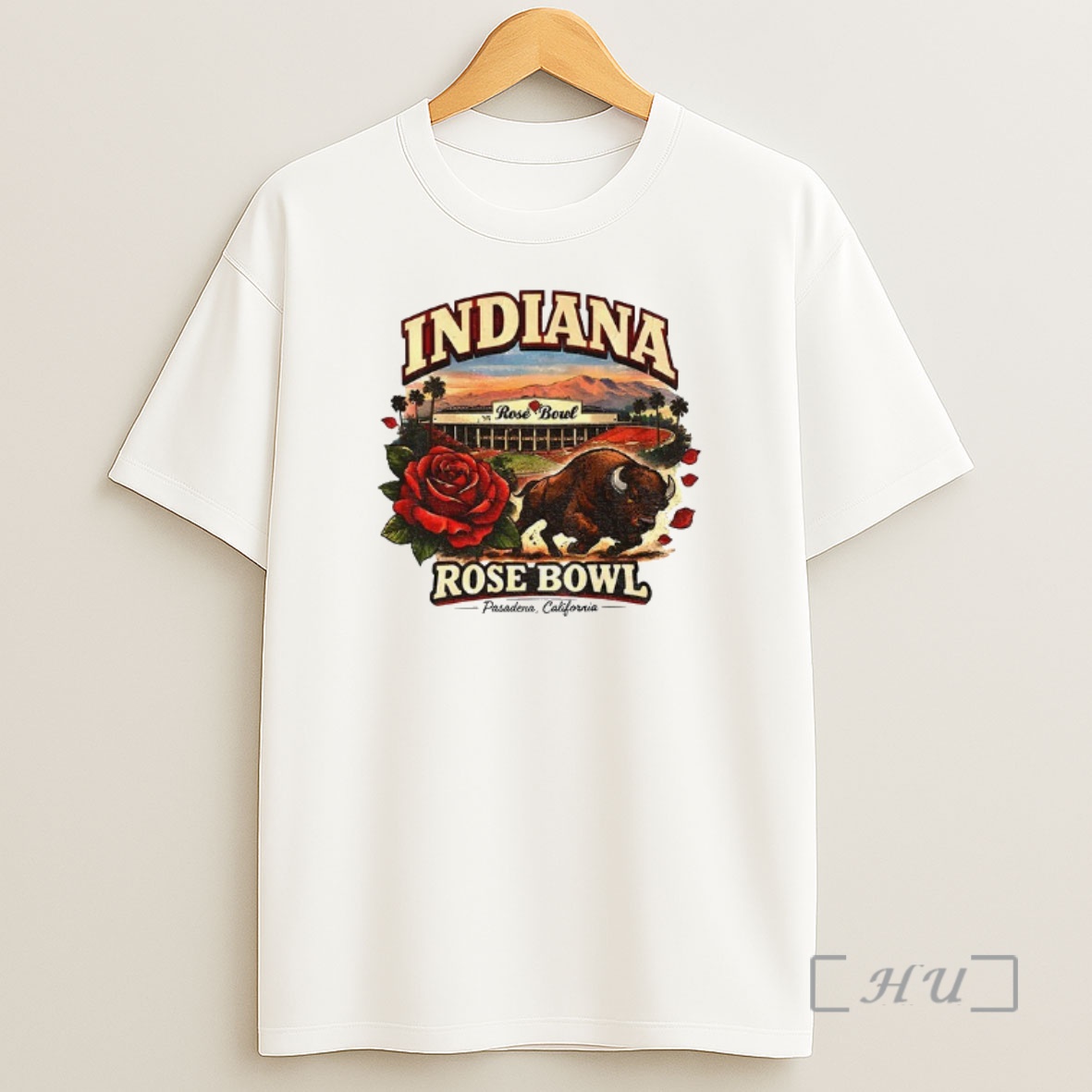 Officials Indiana Rose Bowl Pasadema Ca Game Day Vintage Shirt Sweatshirt Tee