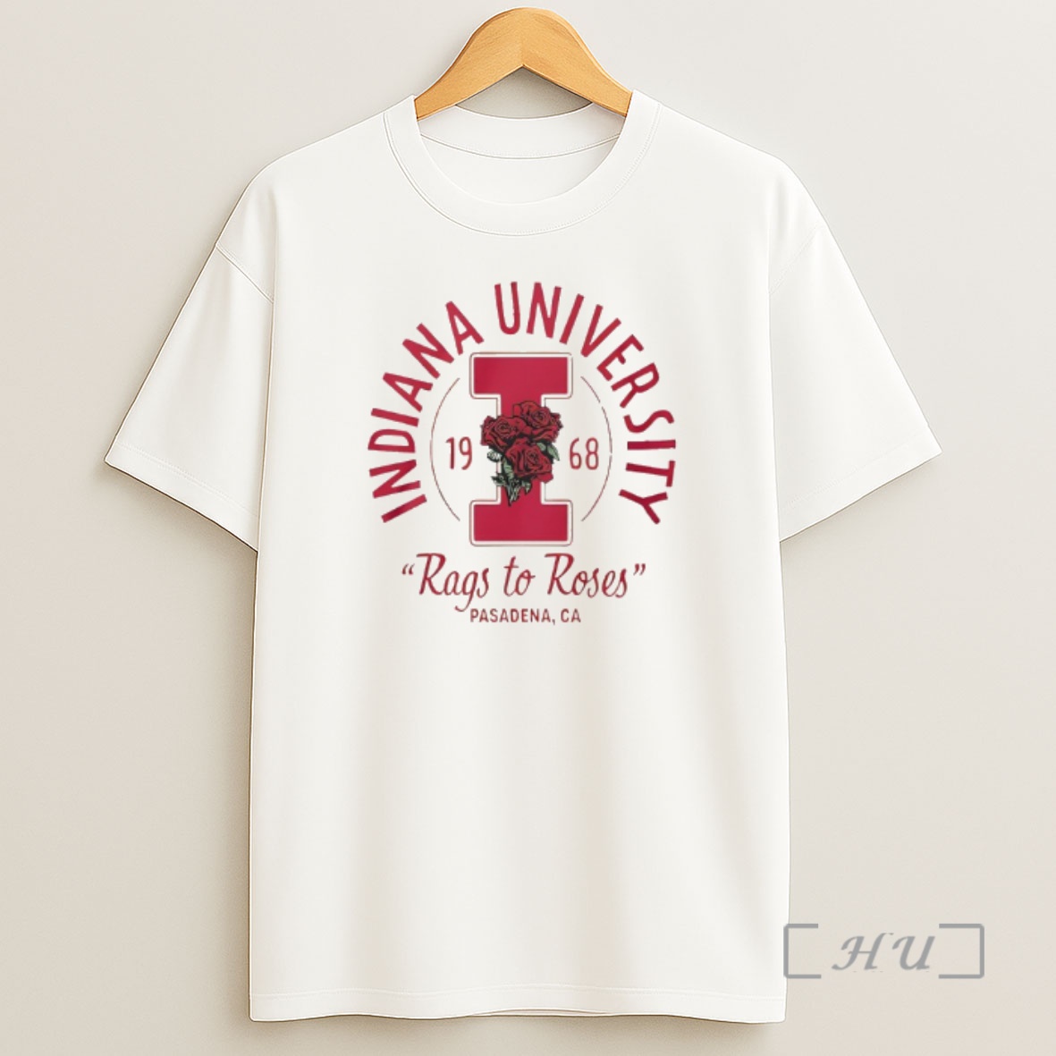 Officials Indiana University 1968 Rags To Roses Pasadena Ca Shirt Sweatshirt Tee