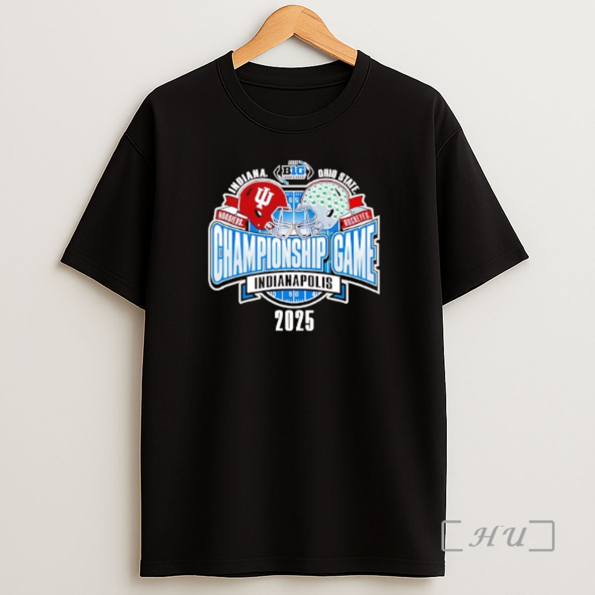 Officials Indiana Vs Ohio State Big 10 Championship Game Matchup Helmets Premium Shirt Sweatshirt Tee