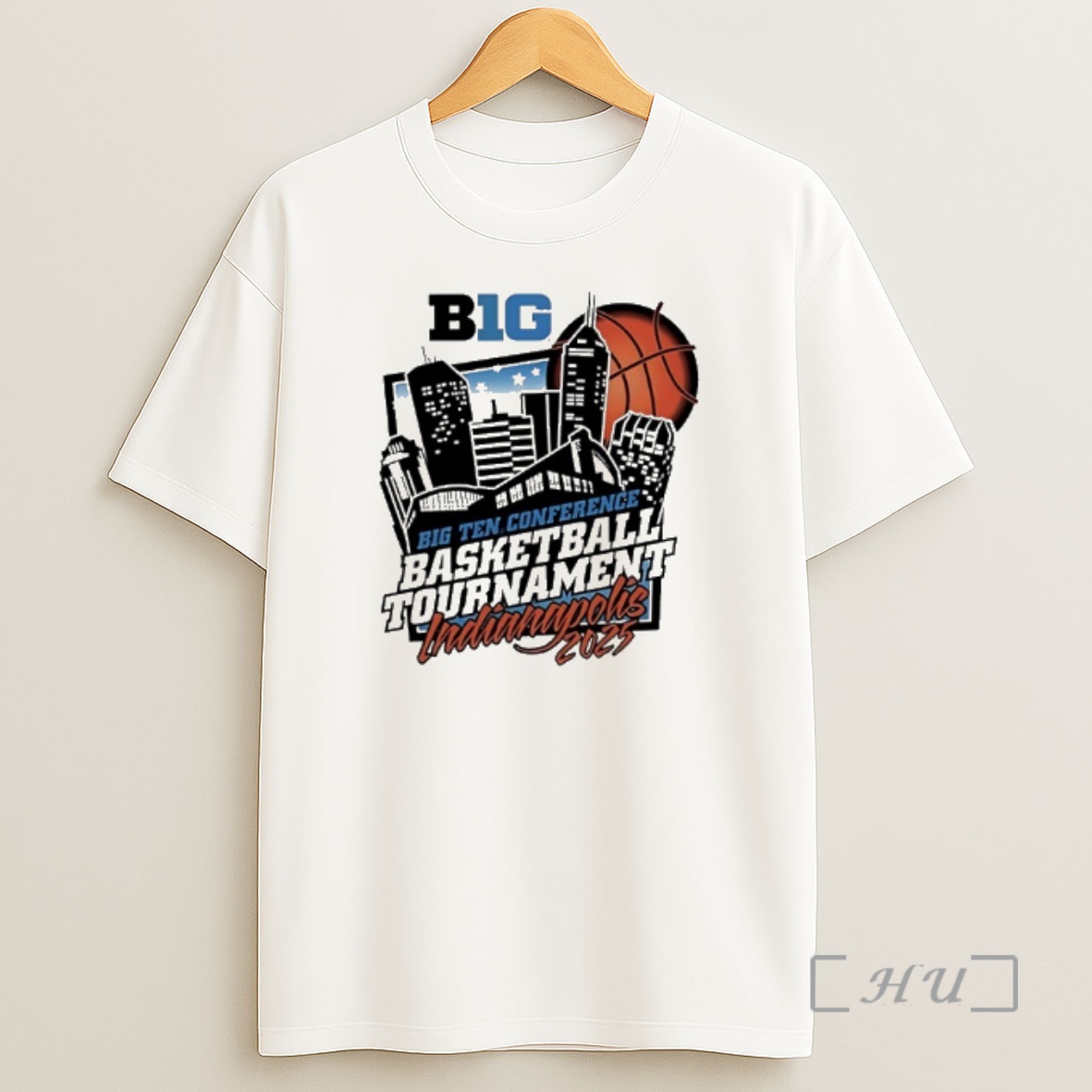 Officials Indianapolis 2025 Big Ten Conference Basketball Tournament Premium Shirt Sweatshirt Tee