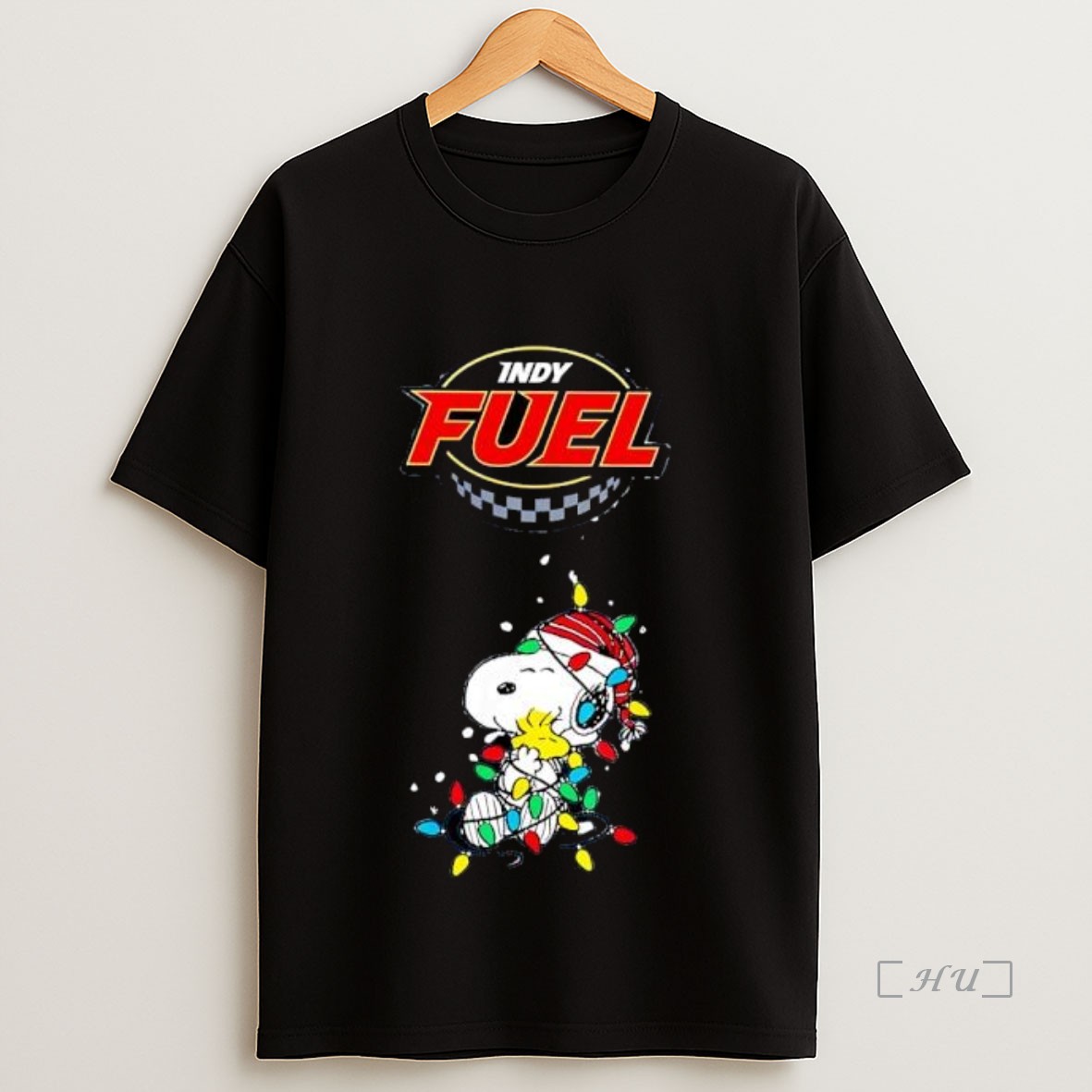 Officials Indy Fluel Peanuts Christmas Night 2025 Special Holiday Shirt Sweatshirt Tee