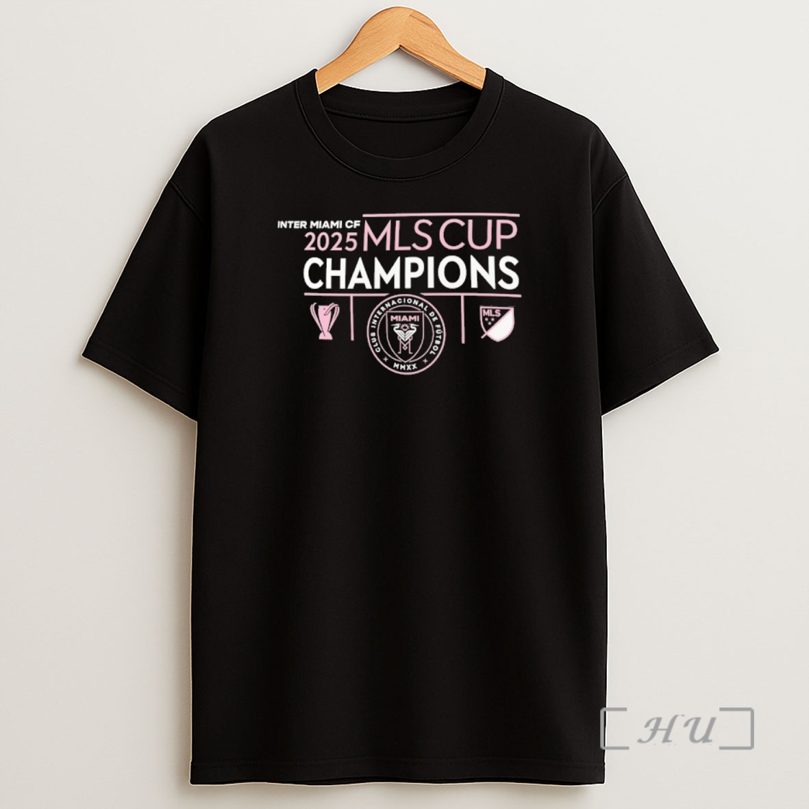 Officials Inter Miami Cf 2025 Mls Cup Champs Logo Shirt Sweatshirt Tee