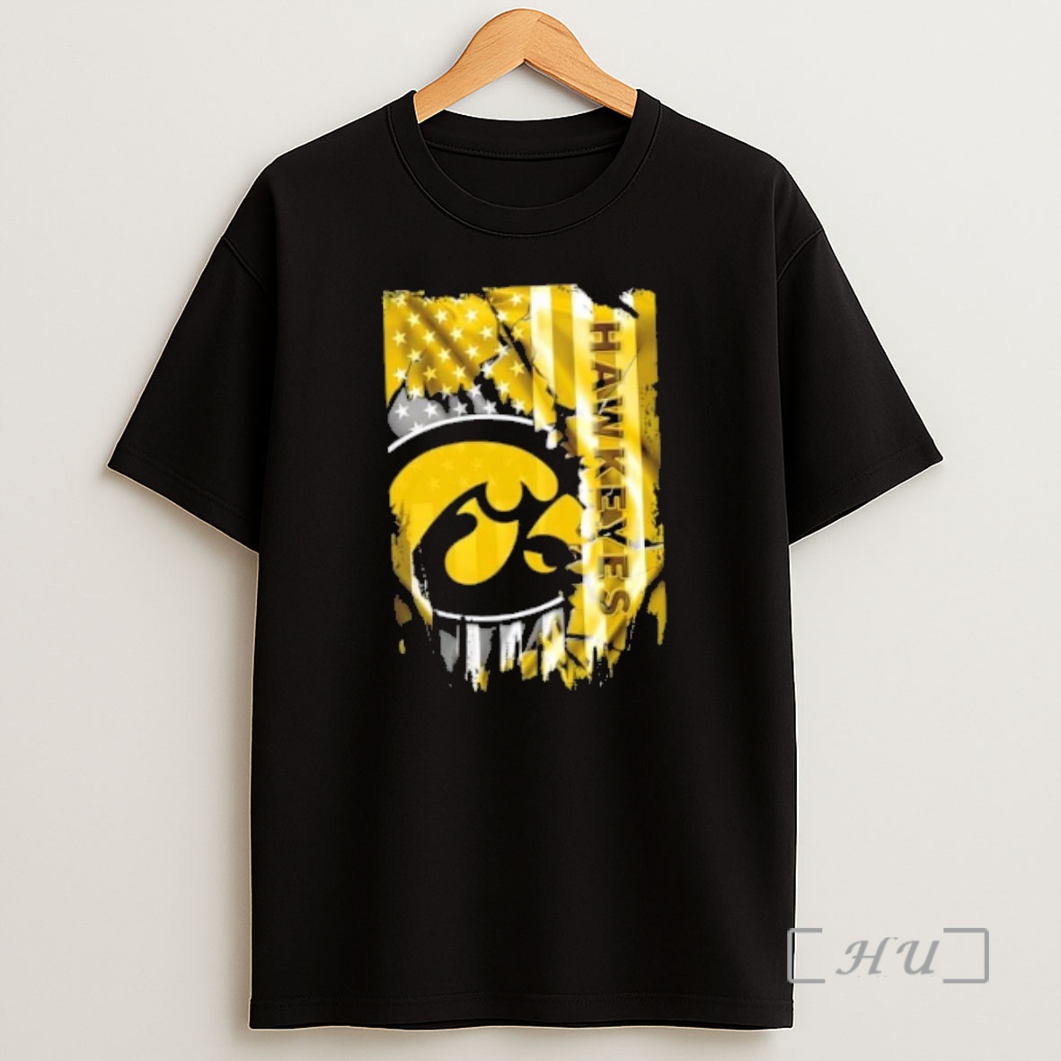 Officials Iowa Hawkeyes Football X American Flag Shirt Sweatshirt Tee