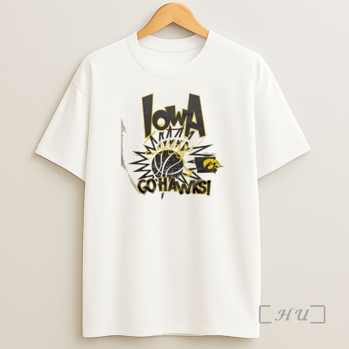 Officials Iowa Hawkeyes Go Hawks Slam Premium Shirt Sweatshirt Tee