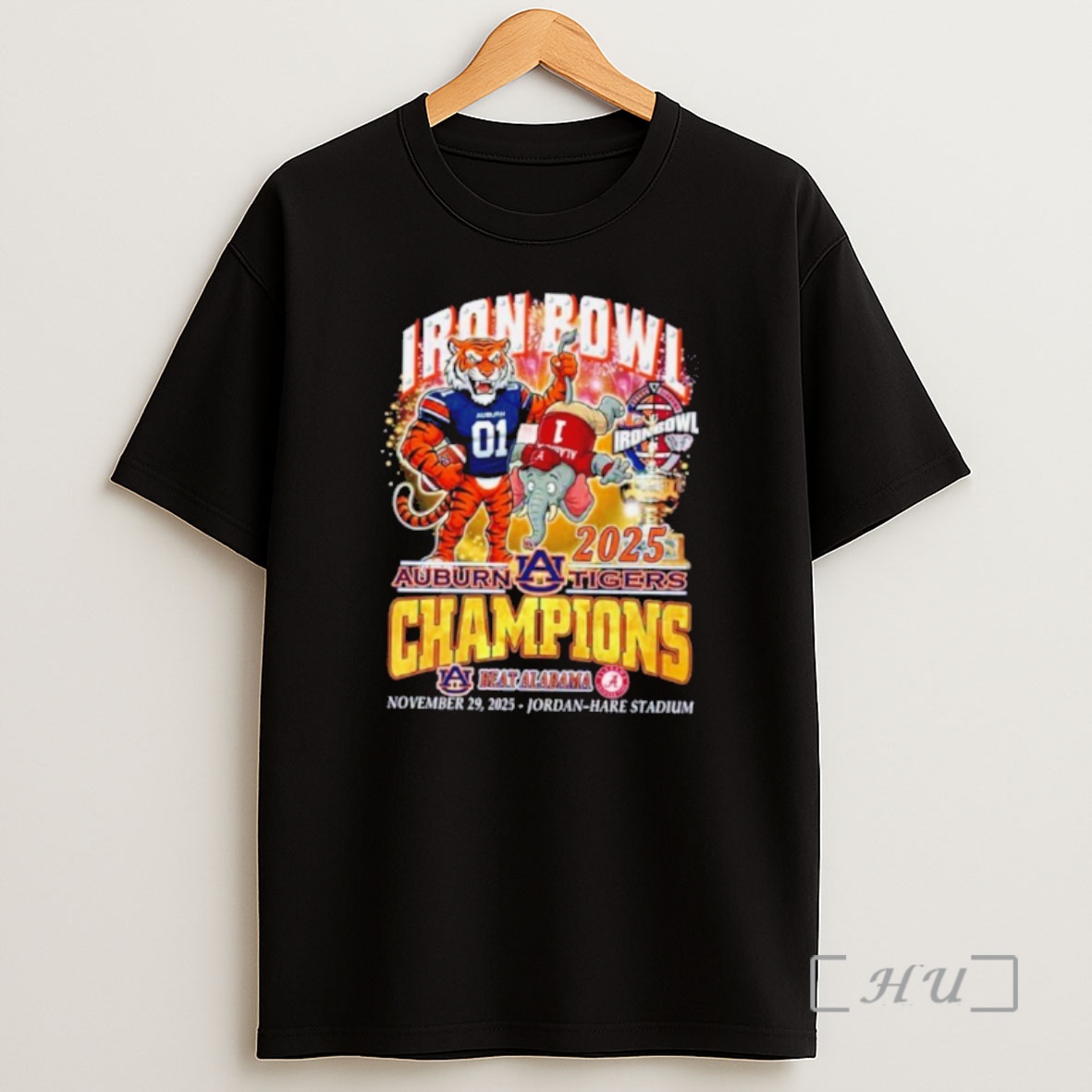 Officials Iron Bowl Champions 2025 Auburn Tigers Beat Alabama Crimson Tide Premium Shirt Sweatshirt Tee