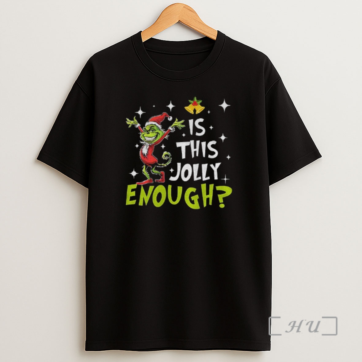 Officials Is This Jolly Enough Funny Grinch Christmas Premium Shirt Sweatshirt Tee