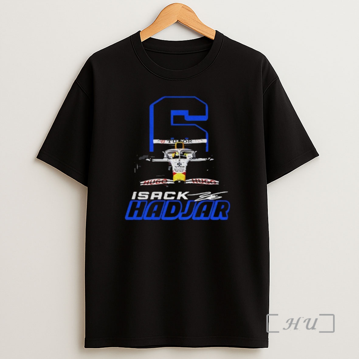 Officials Isack Hadjar Formula One Redbull Racing Signature Shirt Sweatshirt Tee