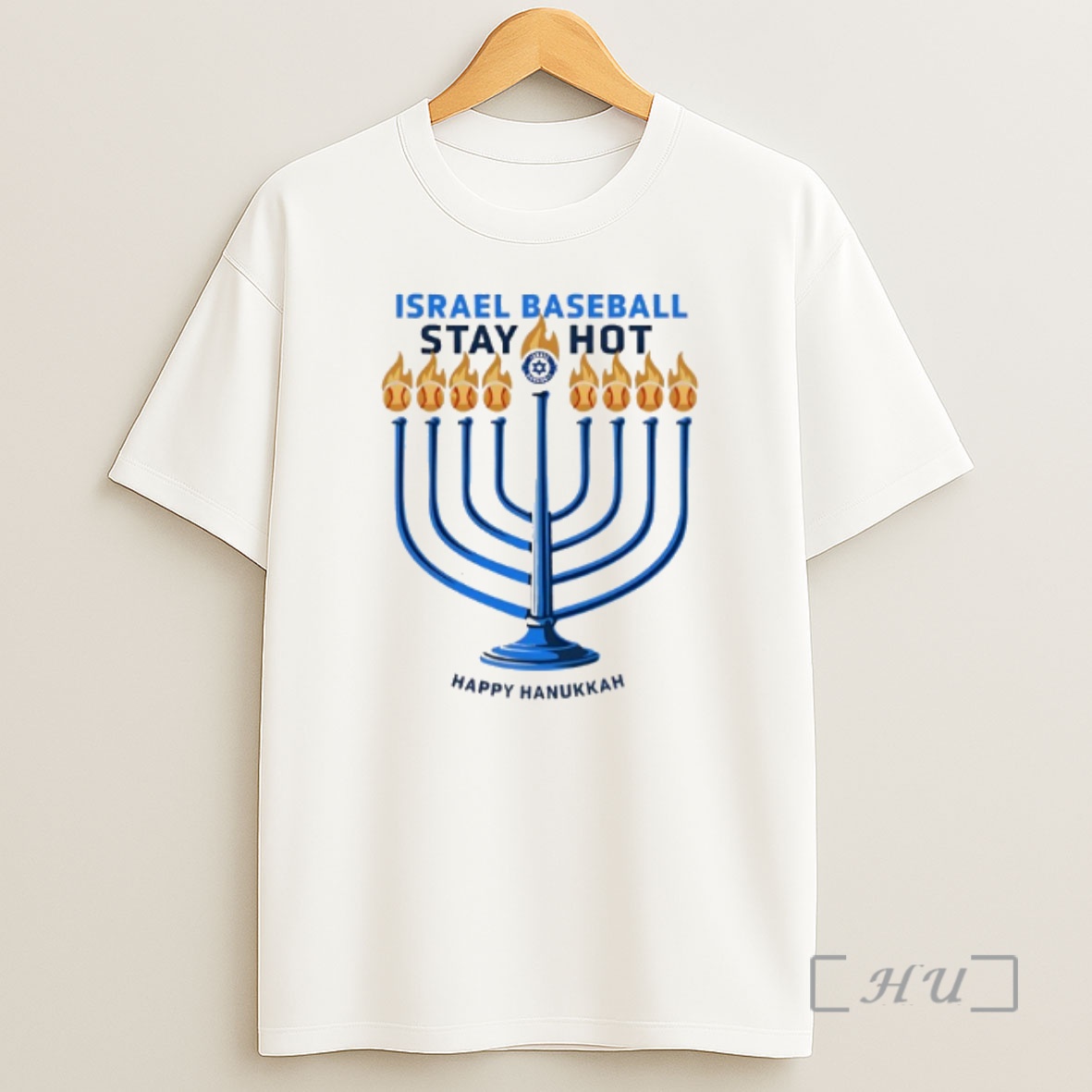 Officials Israel Baseball Stay Hot Happy Hanukkah Premium Shirt Sweatshirt Tee