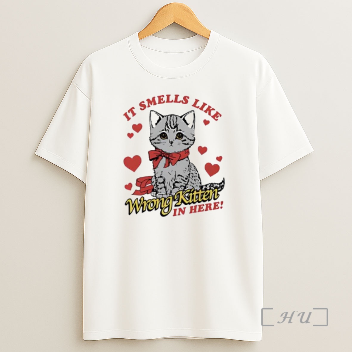 Officials It Smells Like Wrong Kitten In Here Cat Shirt Sweatshirt Tee