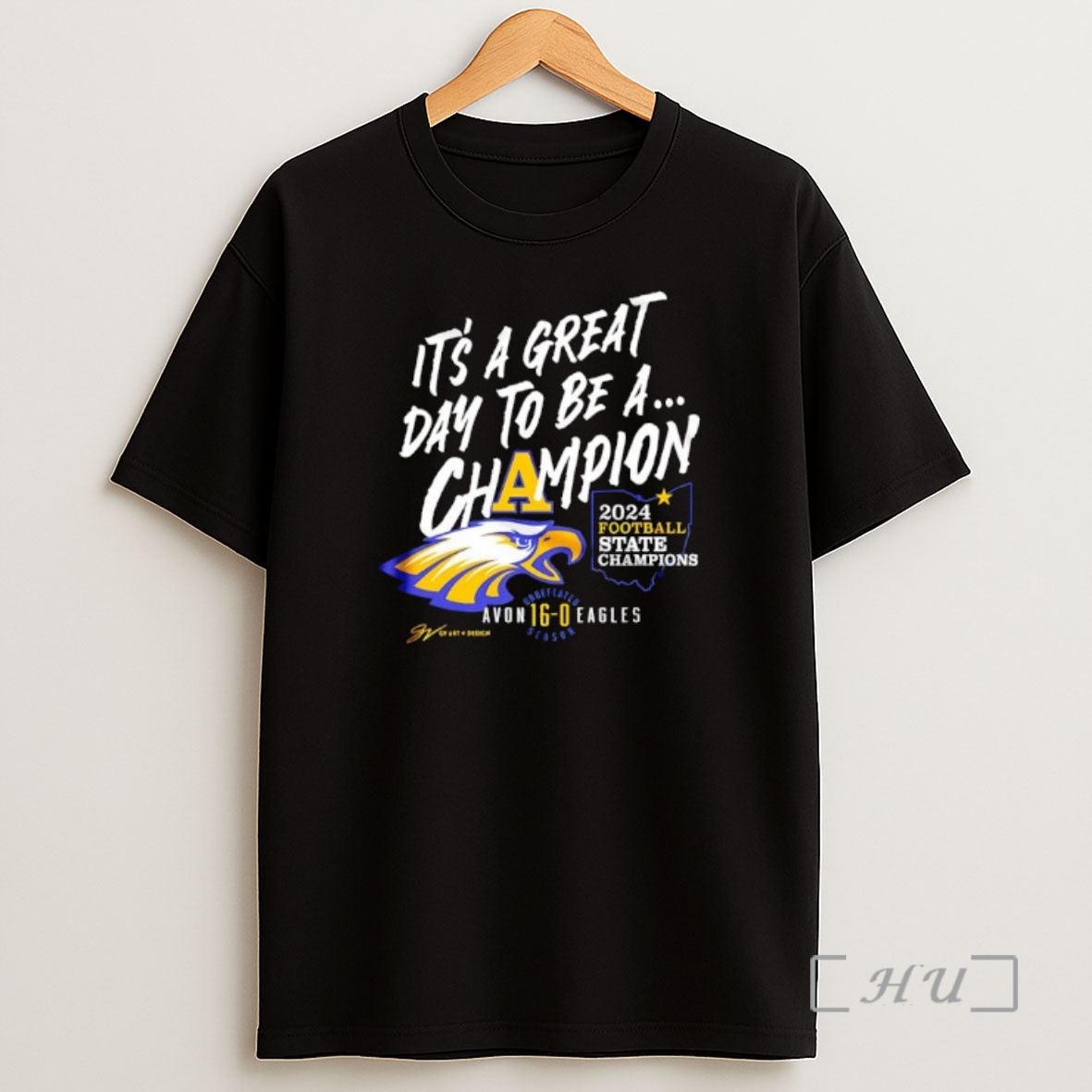 Officials Its A Great Day To Be A Champion 2024 Football State Champions Avon 16 0 Eagles Premium Shirt Sweatshirt Tee