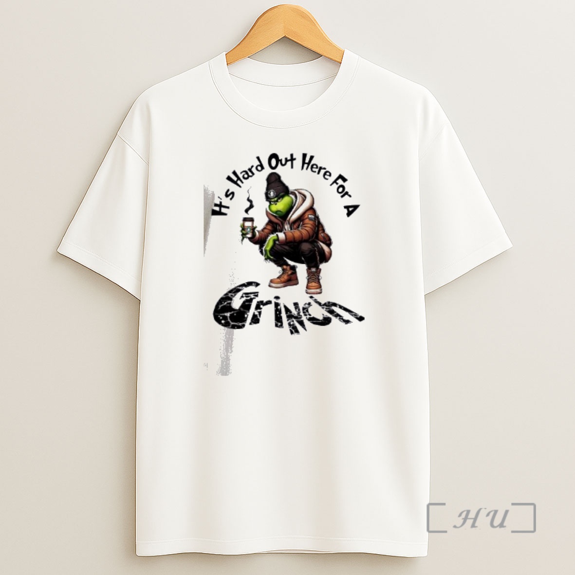 Officials Its Hard To Out Here Cool Christmas Grinch Premium Shirt Sweatshirt Tee