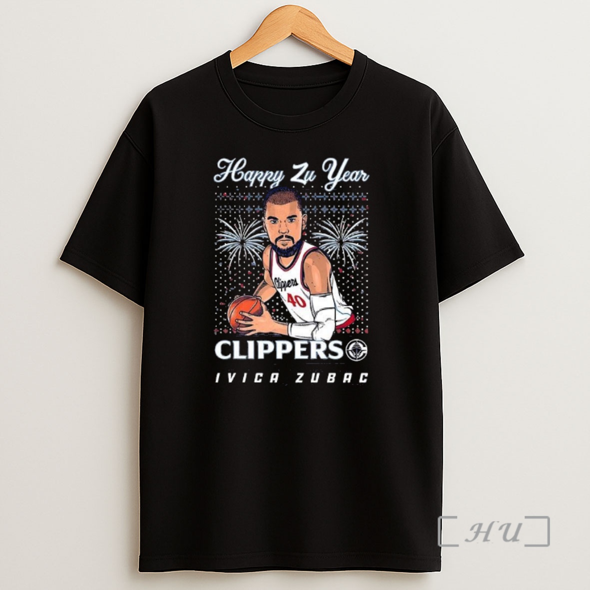 Officials Ivica Zubac Happy Zu Year Clippers Shirt Sweatshirt Tee