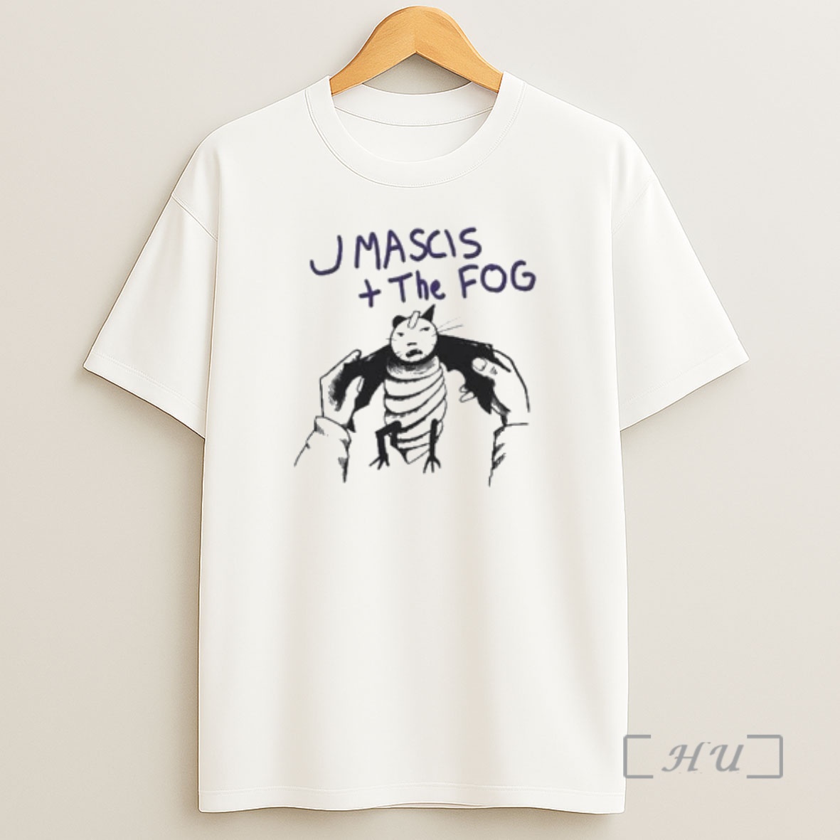 Officials J Mascis And The Fog Whered You Go Circle White Shirt Sweatshirt Tee