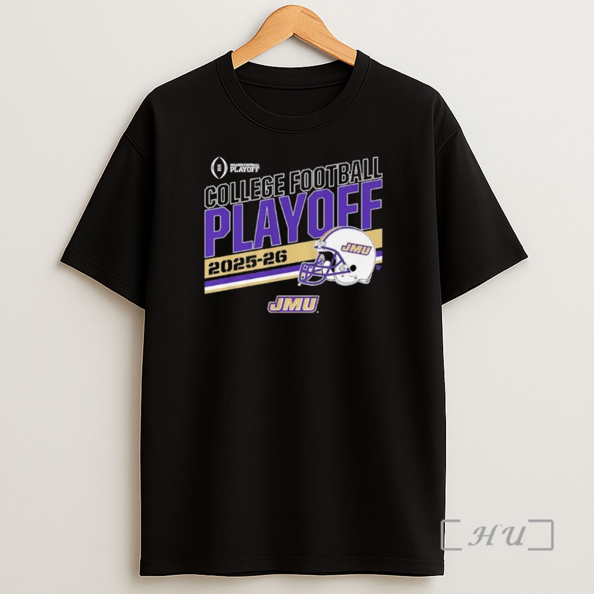 Officials Jmu Football 2025 Cfp Stripe College Football Shirt Sweatshirt Tee