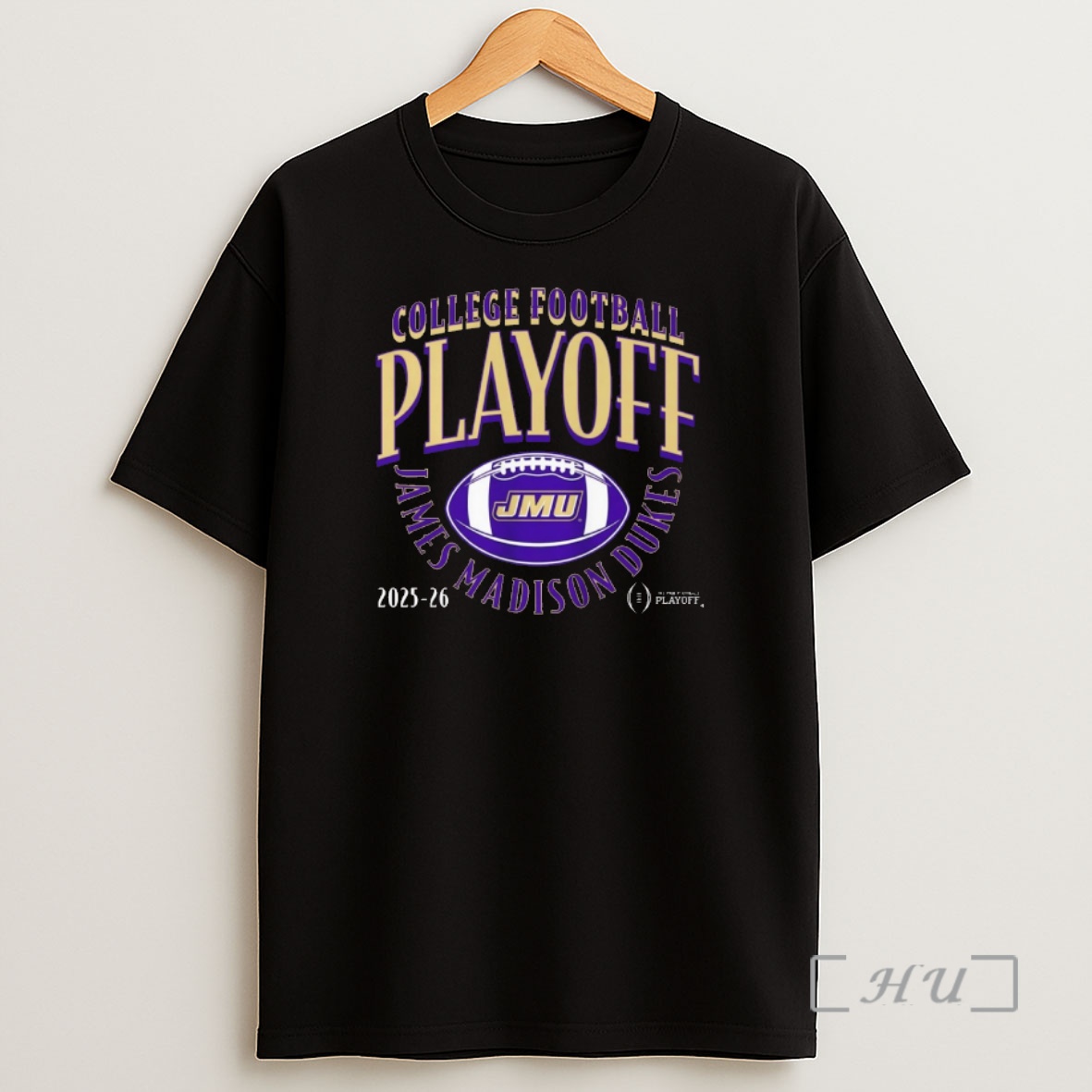 Officials Jmu James Madison Dukes Football 2025 26 College Football Playoff Curve Shirt Sweatshirt Tee