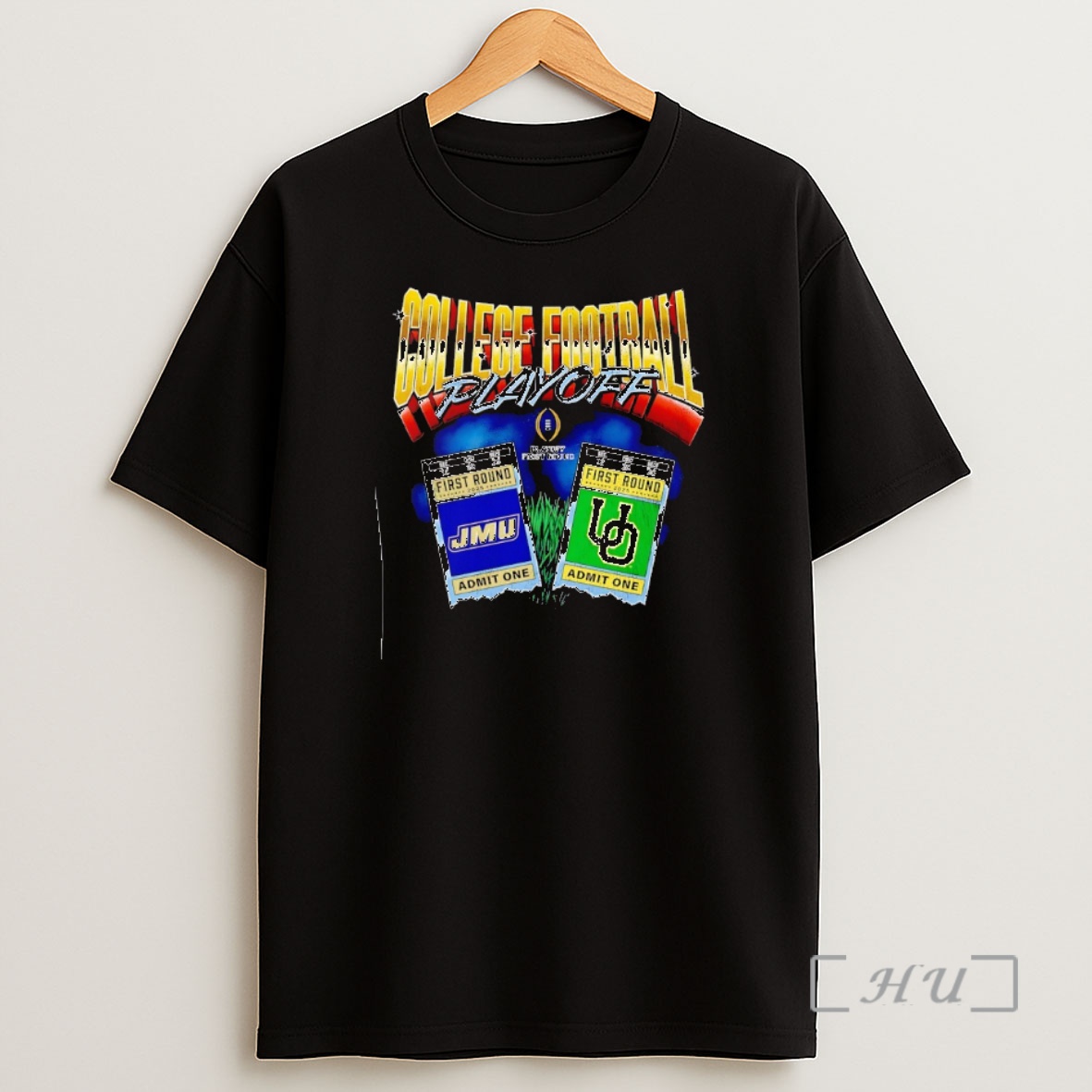 Officials Jmu James Madison Dukes Vs Oregon Ducks College Football Playoff 2025 Shirt Sweatshirt Tee