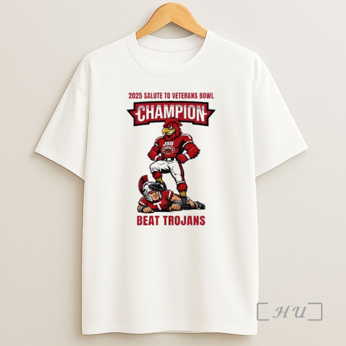 Officials Jsu Beat Trojans 2025 Salute To Veterans Bowl Champion Shirt Sweatshirt Tee
