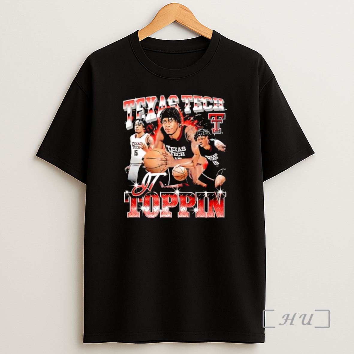 Officials Jt Toppin Texas Tech Red Raiders Basketball 90s Shirt Sweatshirt Tee