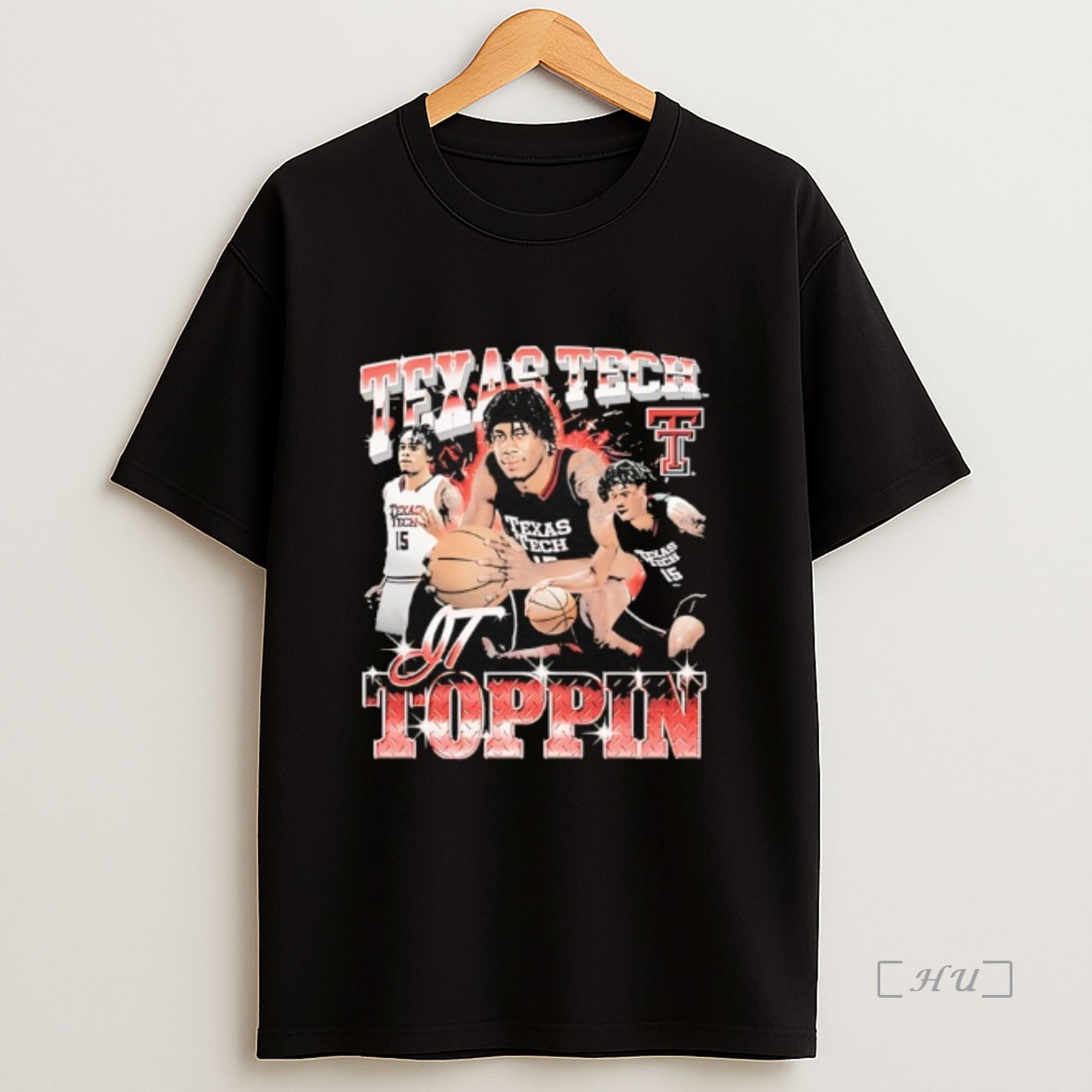 Officials Jt Toppin Texas Tech Red Raiders Basketball Vintage Premium Shirt Sweatshirt Tee