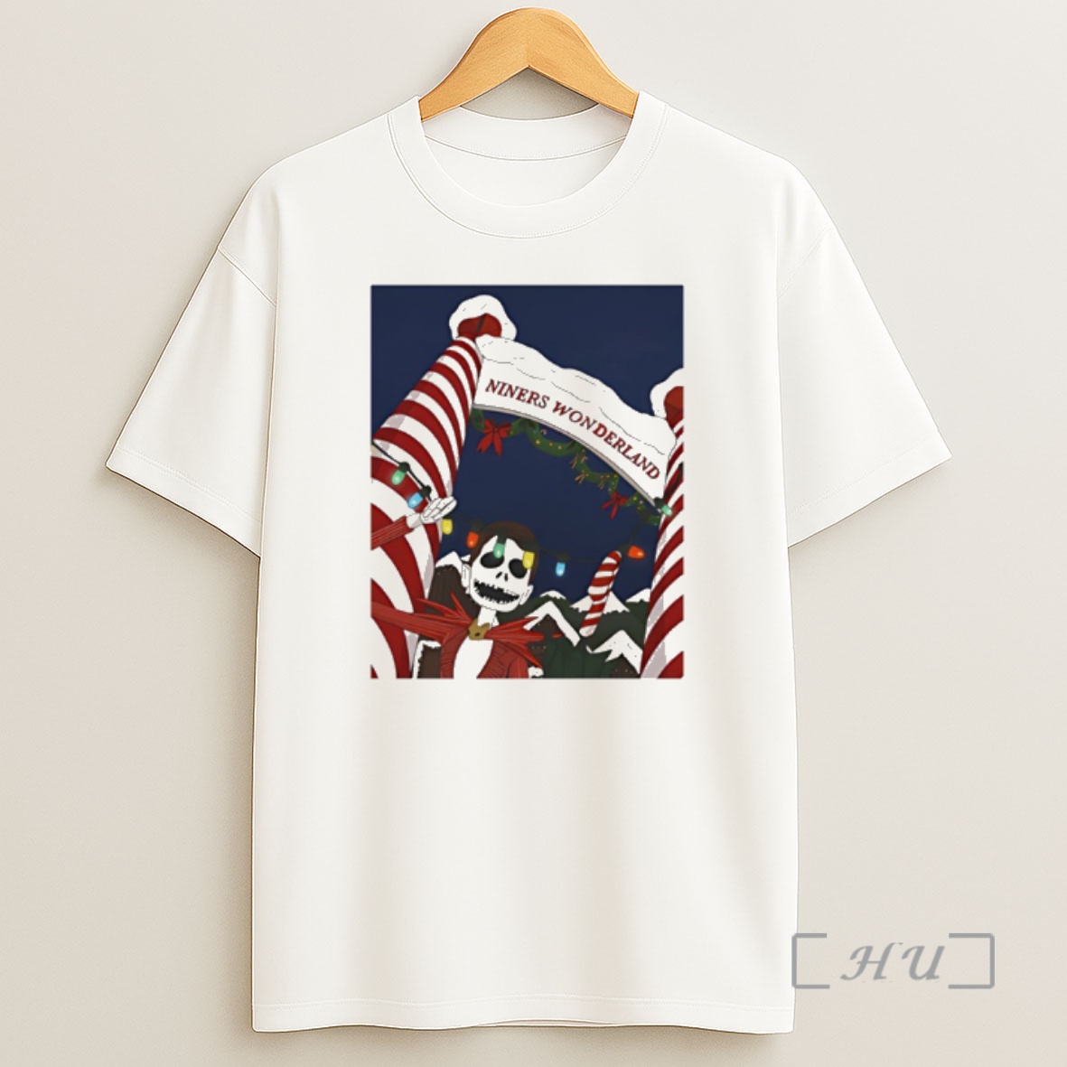 Officials Jack Skellington Christmas Niners Wonderland San Francisco 49ers Shirt Sweatshirt Tee