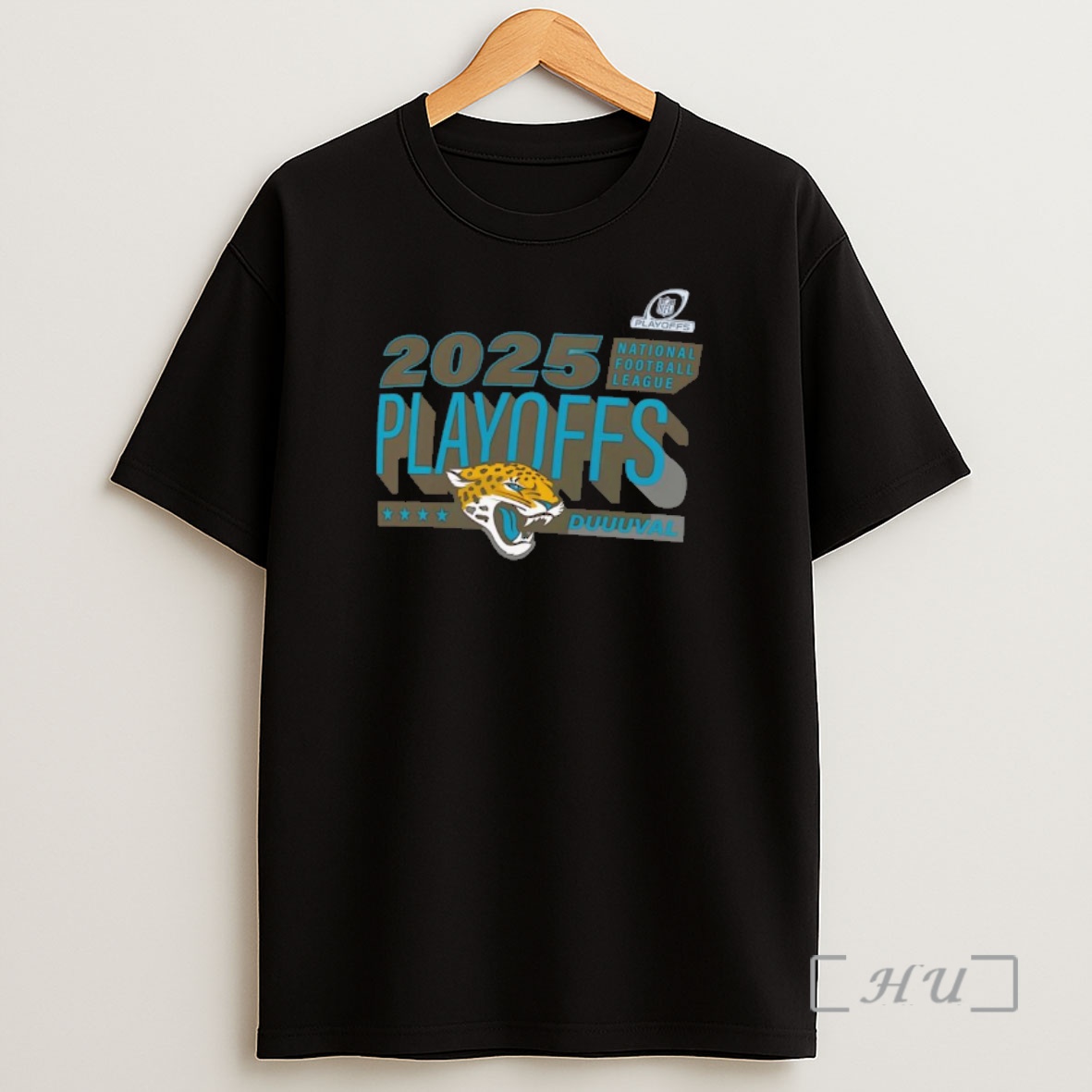 Officials Jacksonville Jaguars 2025 Nfl Playoffs Logo Shirt Sweatshirt Tee