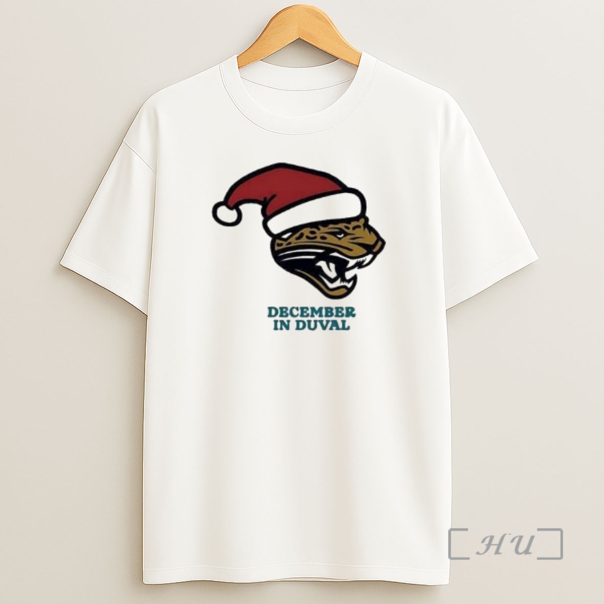 Officials Jacksonville Jaguars December In Duval Merry Christmas Circle White Shirt Sweatshirt Tee