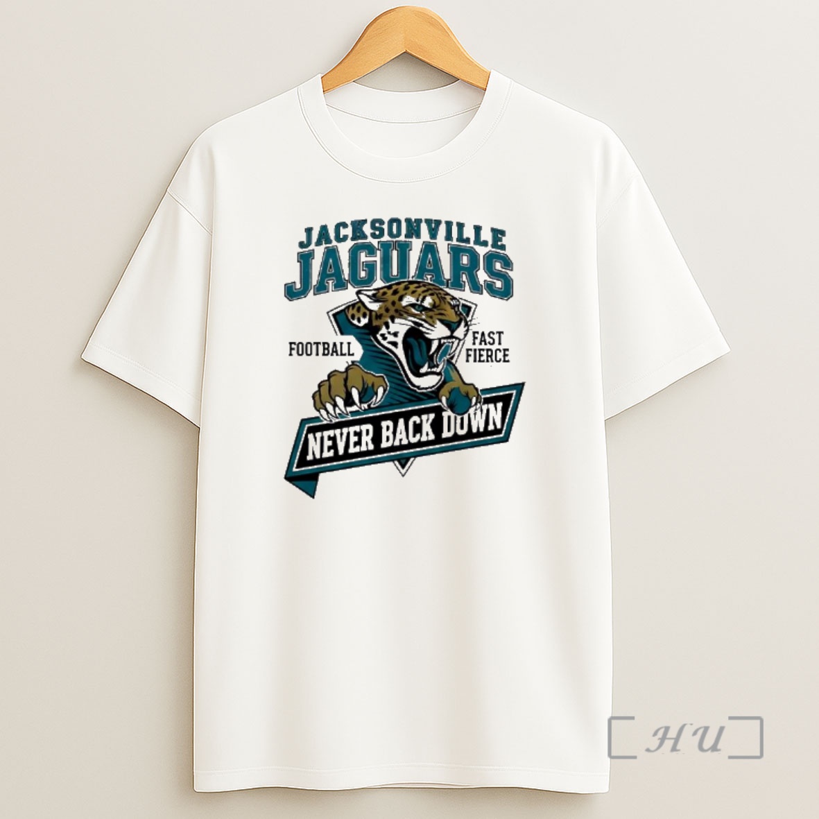Officials Jacksonville Jaguars Football Fast Fierce Never Back Down Shirt Sweatshirt Tee