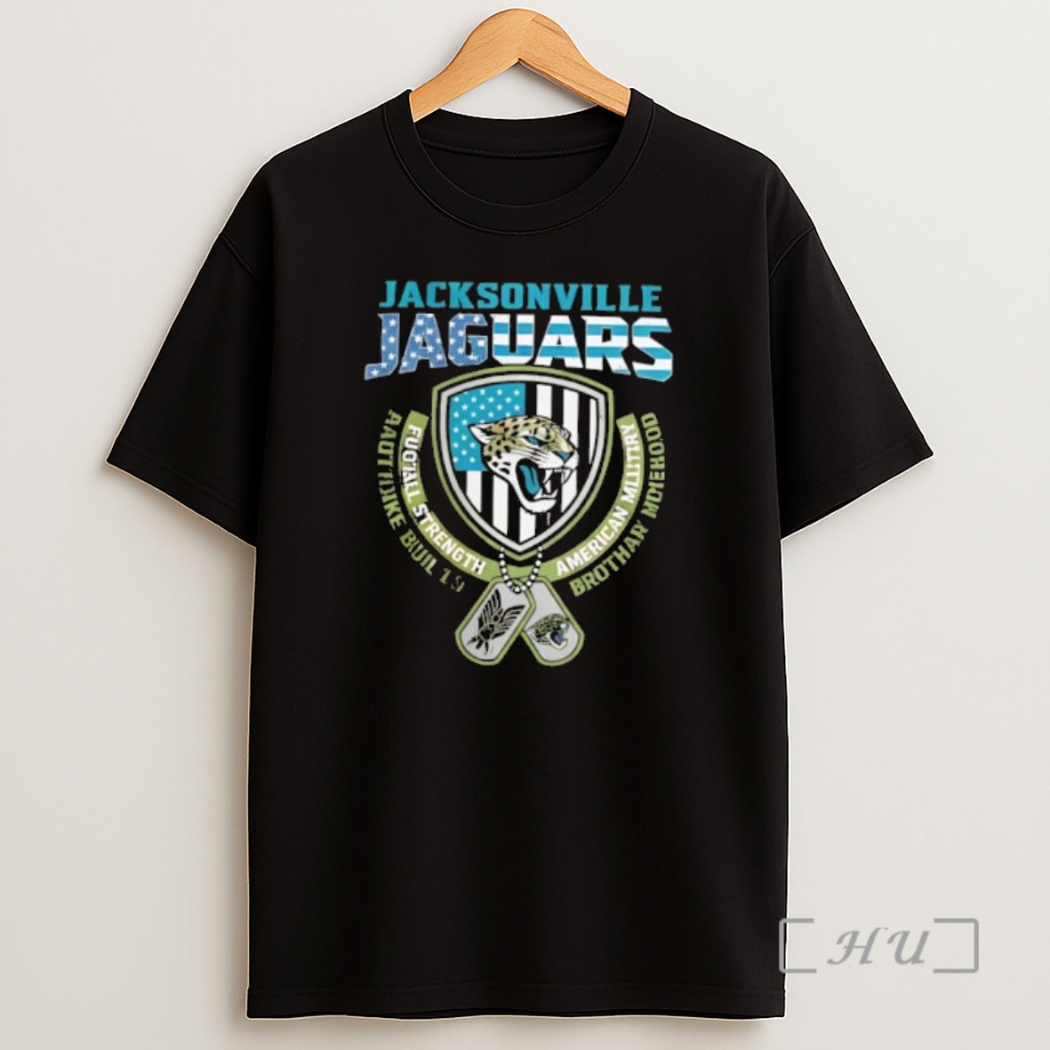 Officials Jacksonville Jaguars Football Strength Built Like American Military Brotherhood Shirt Sweatshirt Tee