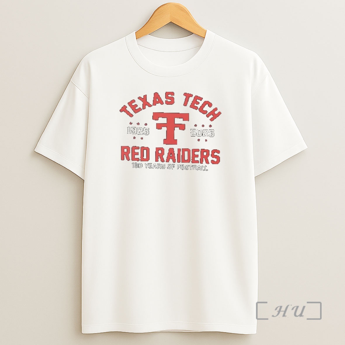 Officials Jacob Rodriguez Texas Tech 1925 2025 Red Raiders 100 Years Of Football 2 Sided Shirt Sweatshirt Tee