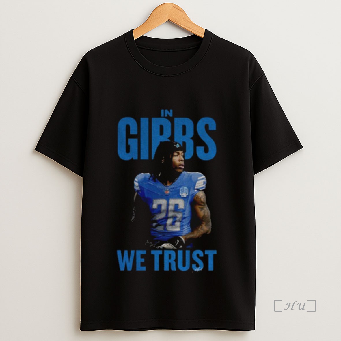 Officials Jahmyr Gibbs Detroit Lions In Gibbs We Trust Nfl Football 2025 Premium Shirt Sweatshirt Tee