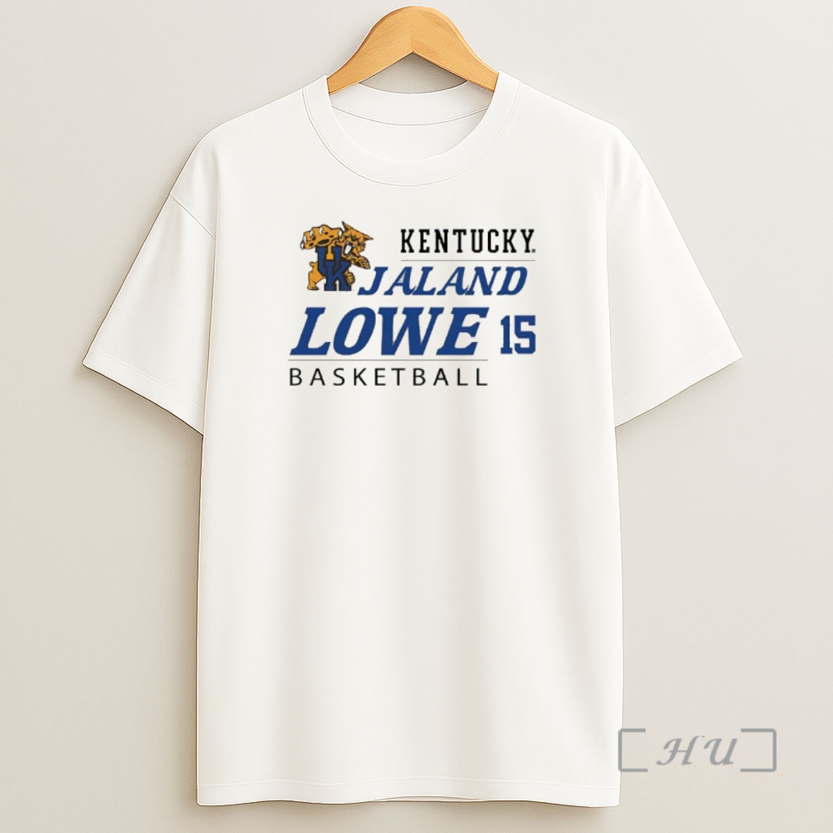 Officials Jaland Lowe Kentucky Wildcats Basketball Name And Number 15 Logo Shirt Sweatshirt Tee