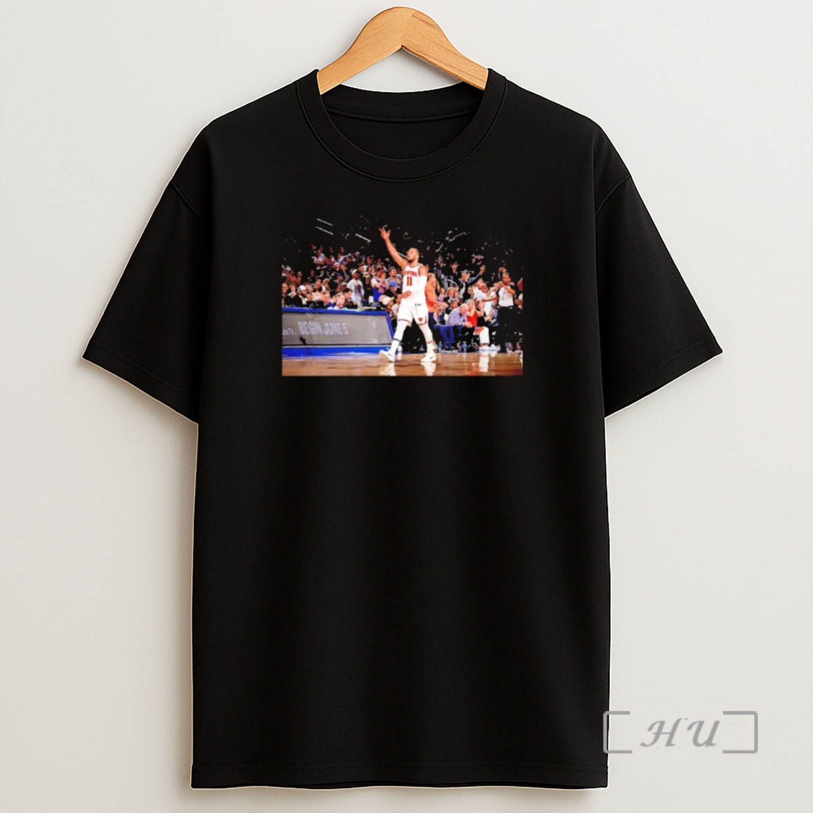 Officials Jalen Brunson New York Knicks Game 2025 Photo Shirt Sweatshirt Tee